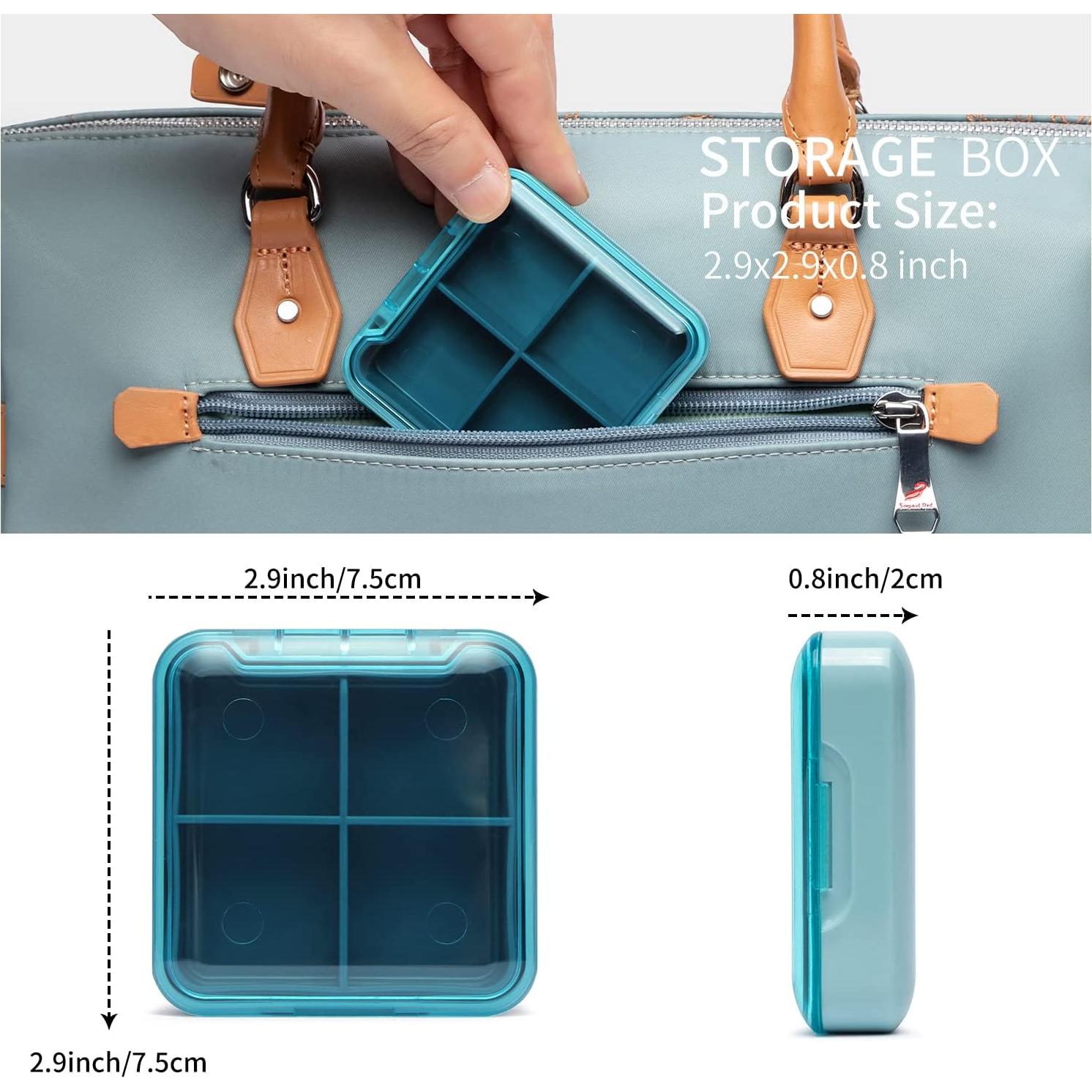 Caja de Medicamentos HEWEI WORKS Cerrable 36x18x21cm Azul