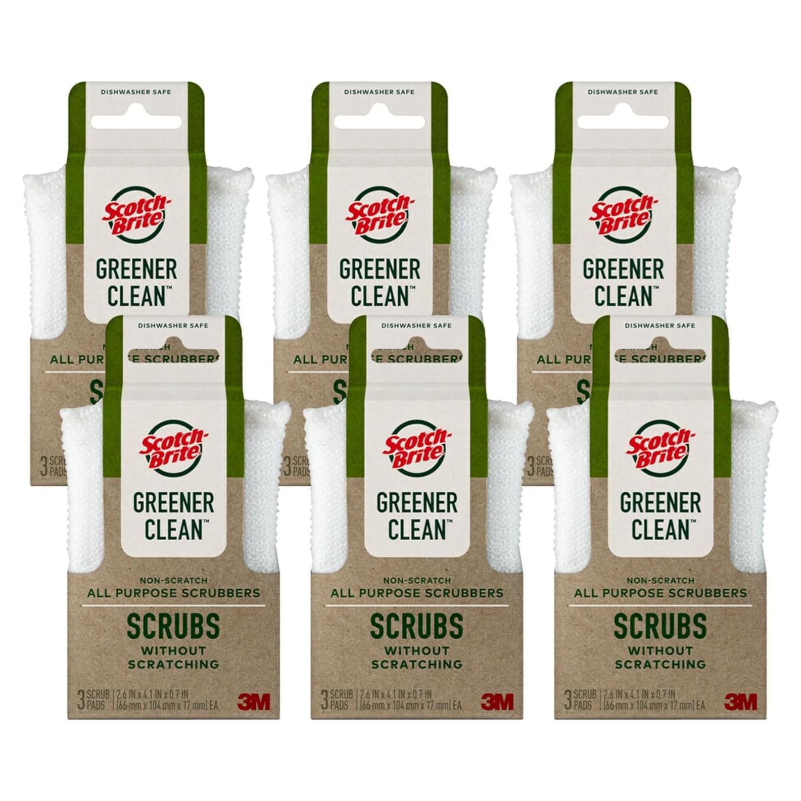 Esponjas de limpieza Scotch-Brite Greener Clean 18 unidades