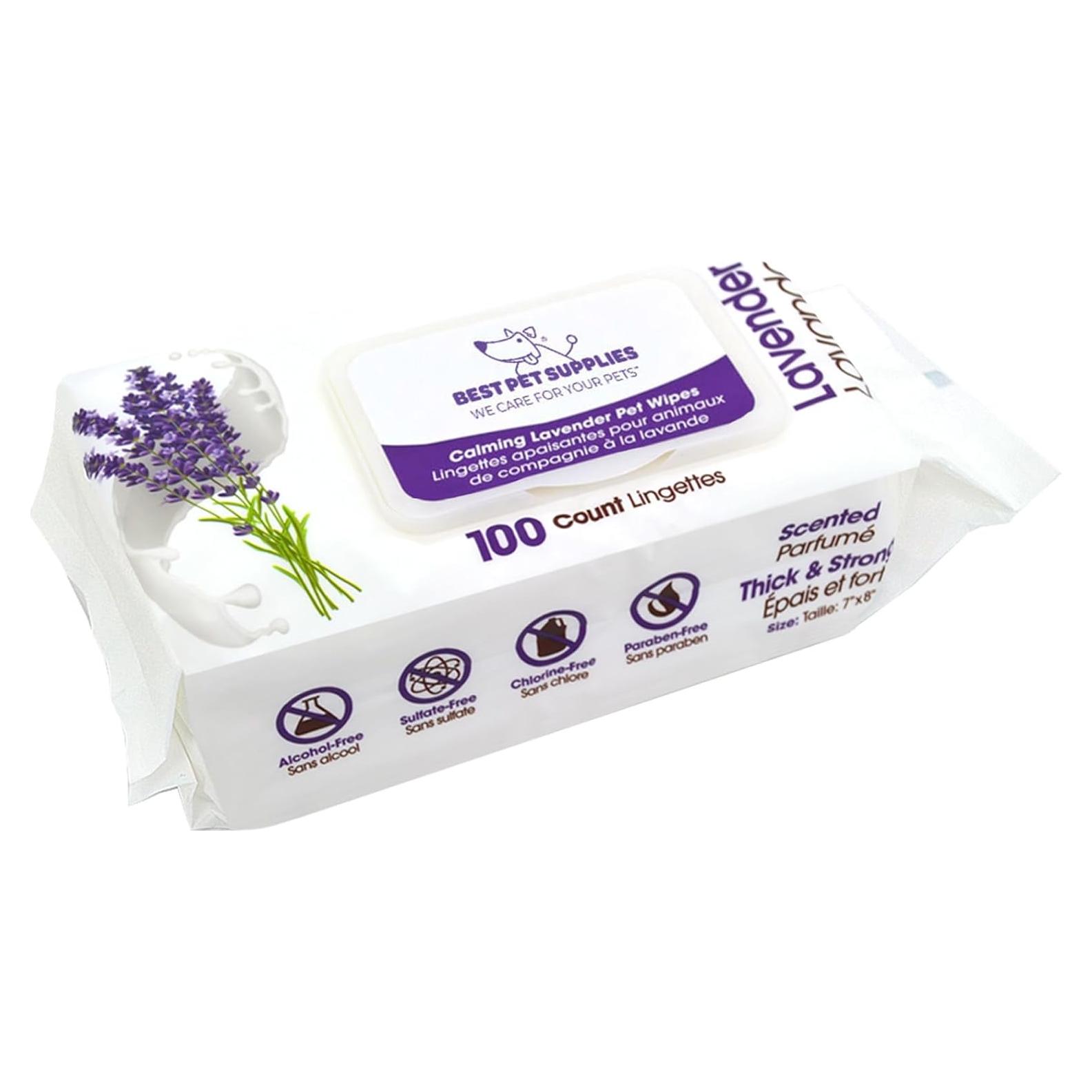 Toallitas Limpiadoras para Perros Mejores Suministros 100 Unidades