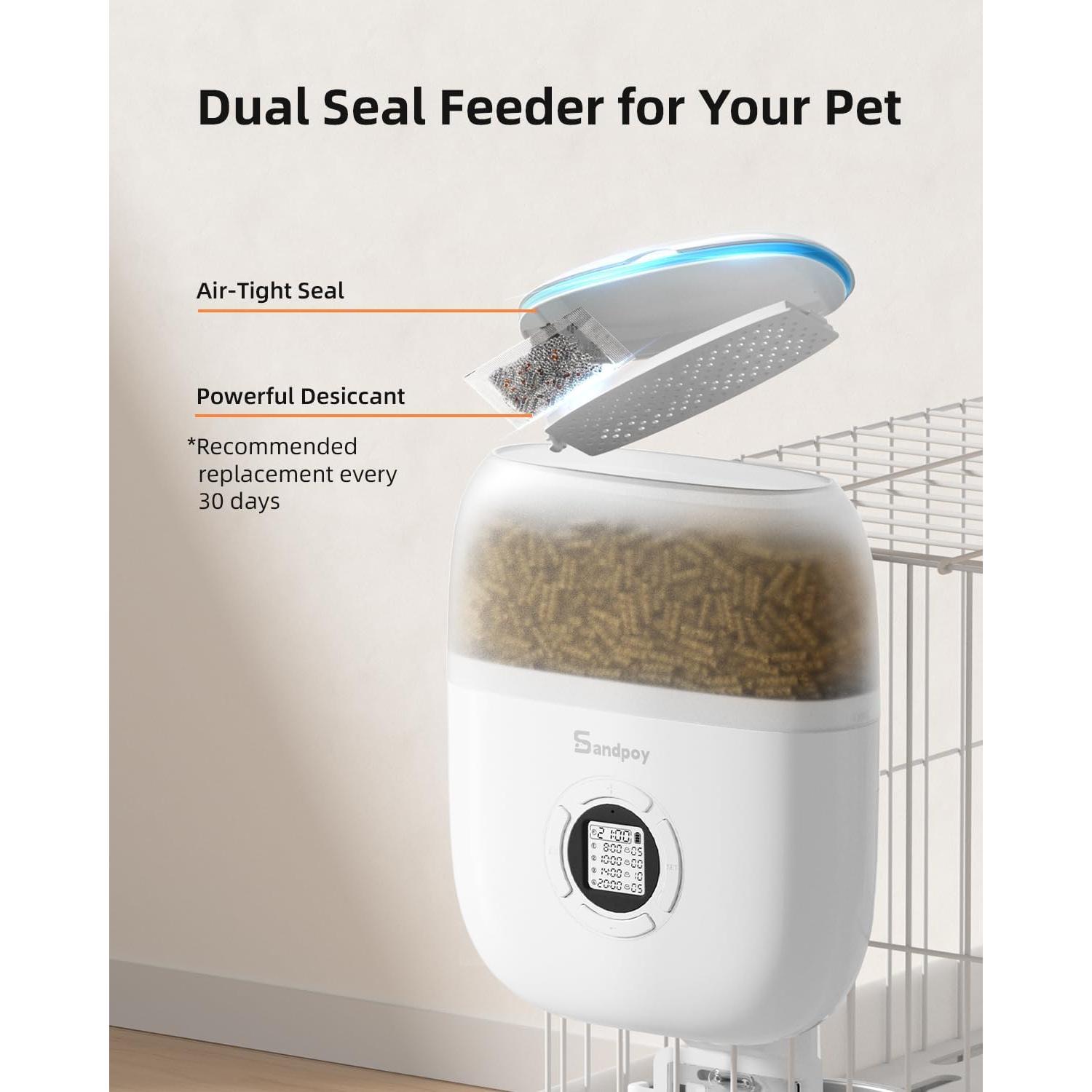 Comedero Colgante Sandpoy F15-L Automático para Conejos