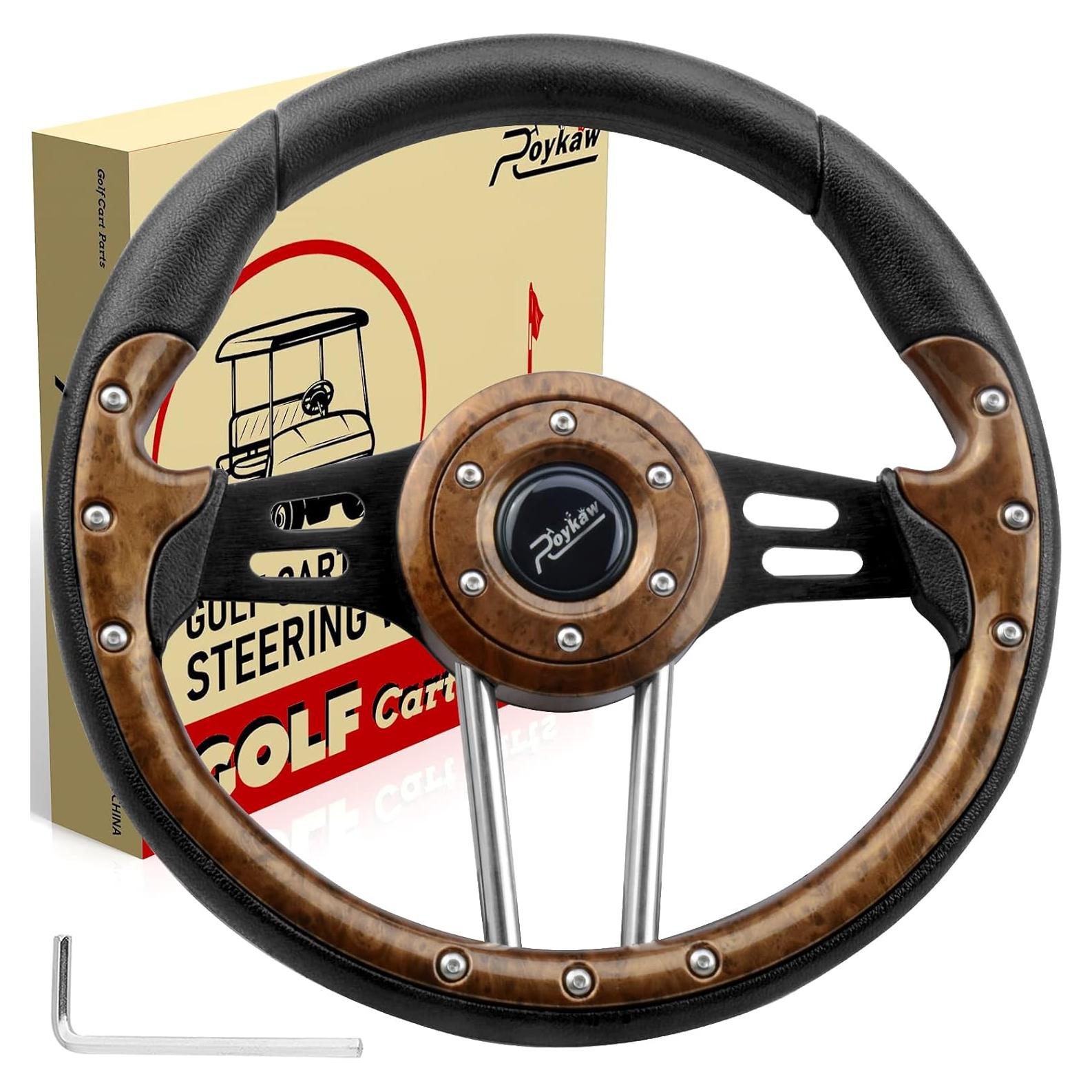 Volante Universal Roykaw 31.75 cm para Carro de Golf