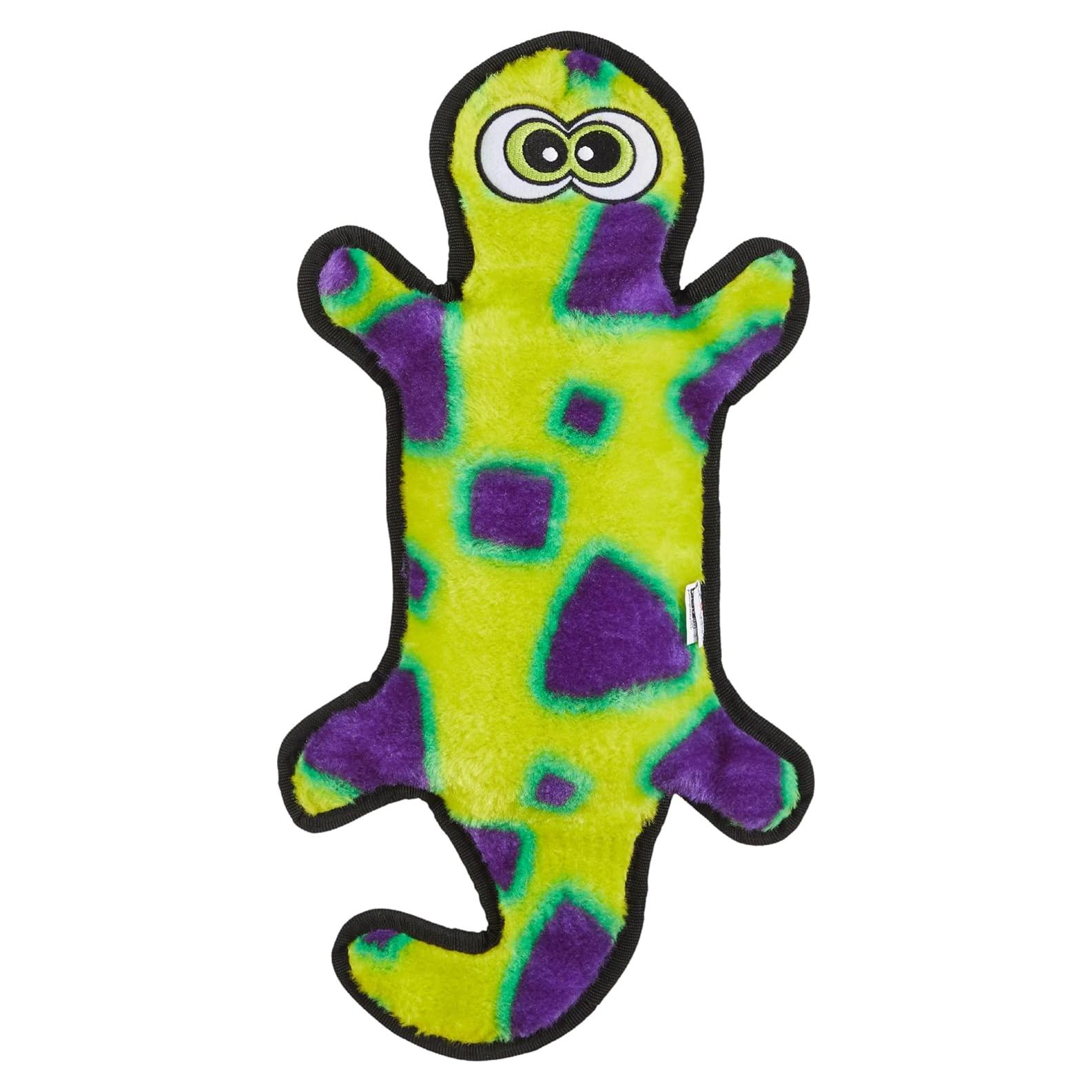 Juguete de Peluche Durablez Outward Hound Gecko Verde Grande