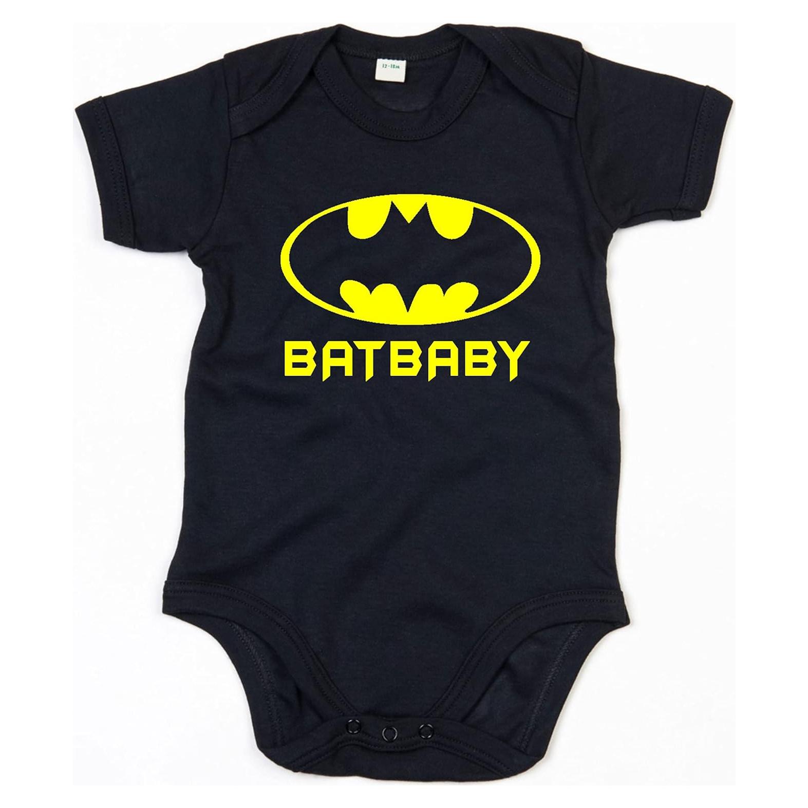 Bodysuit para Bebés Fools Gold Batbaby 3-6 Meses Suave