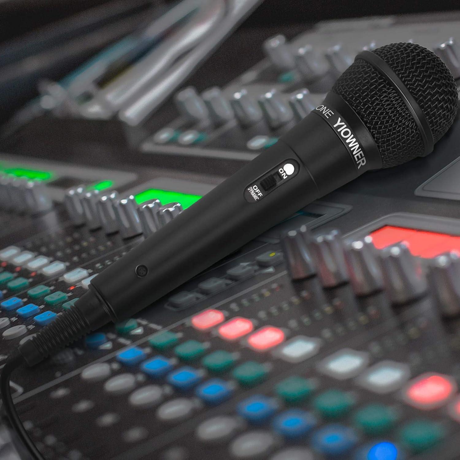 Micrófono de Karaoke con Cable YIONER XH-328 2.5m Dinámico