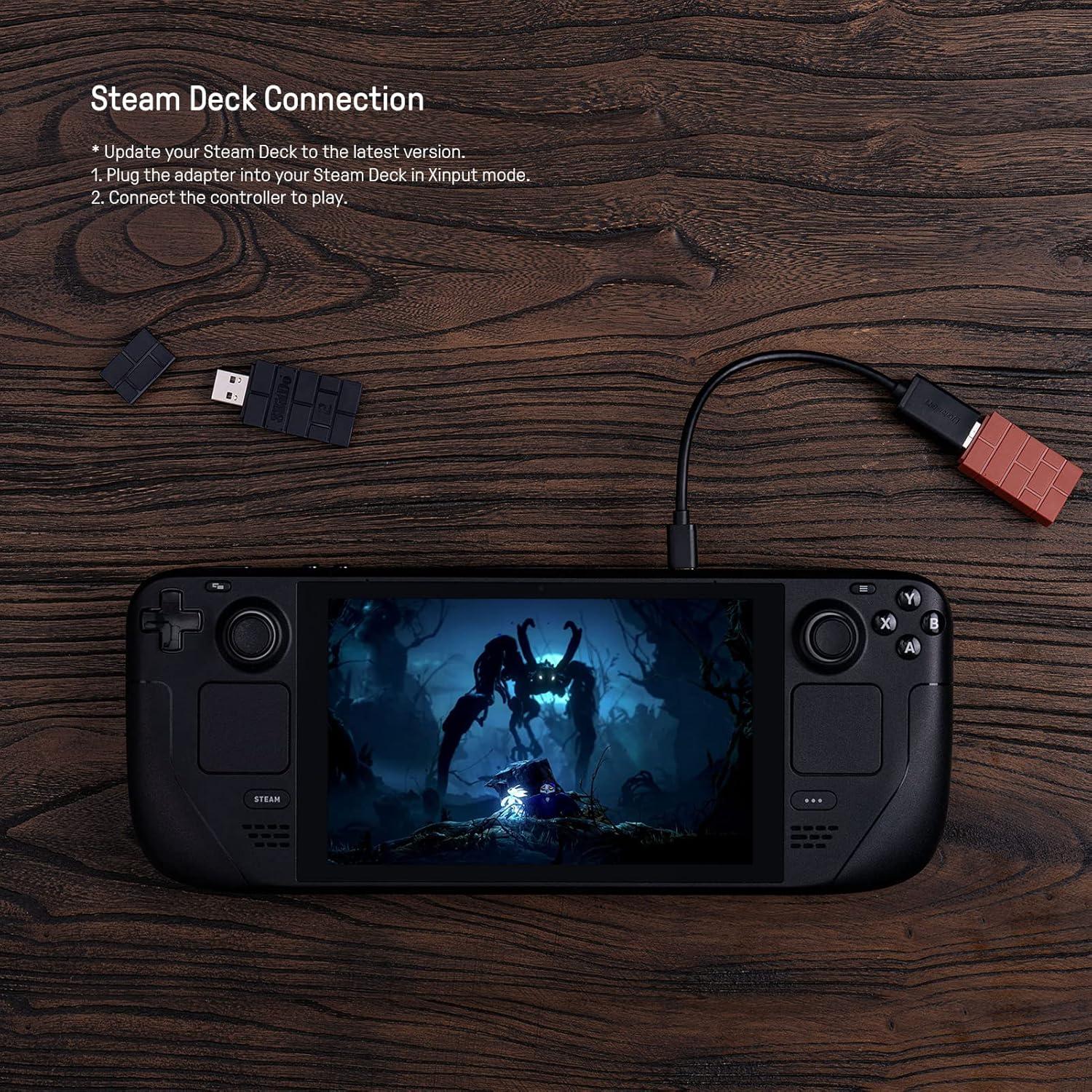 Adaptador USB Inalámbrico 8BitDo 2 para Switch y PC - Negro