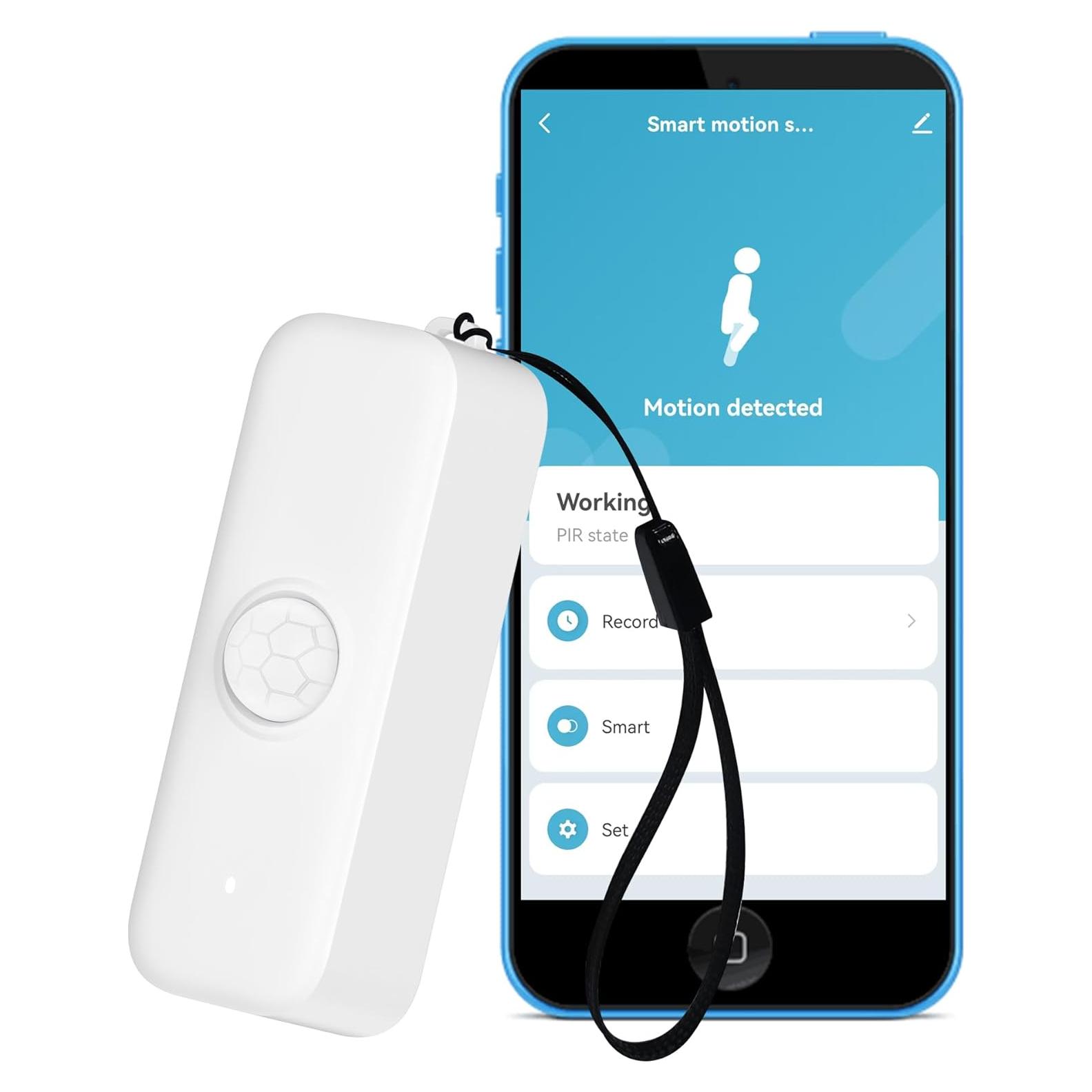 Sensor de Movimiento Wi-Fi SENCKIT PIR 7m Control por App