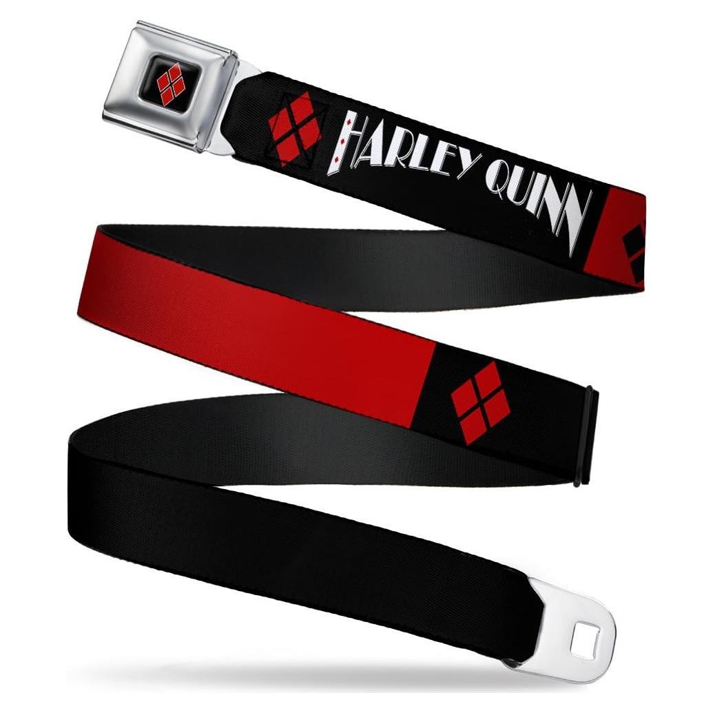 Cinturón de Seguridad Buckle-Down Harley Quinn 2.54 cm Ancho 51-91 cm Largo