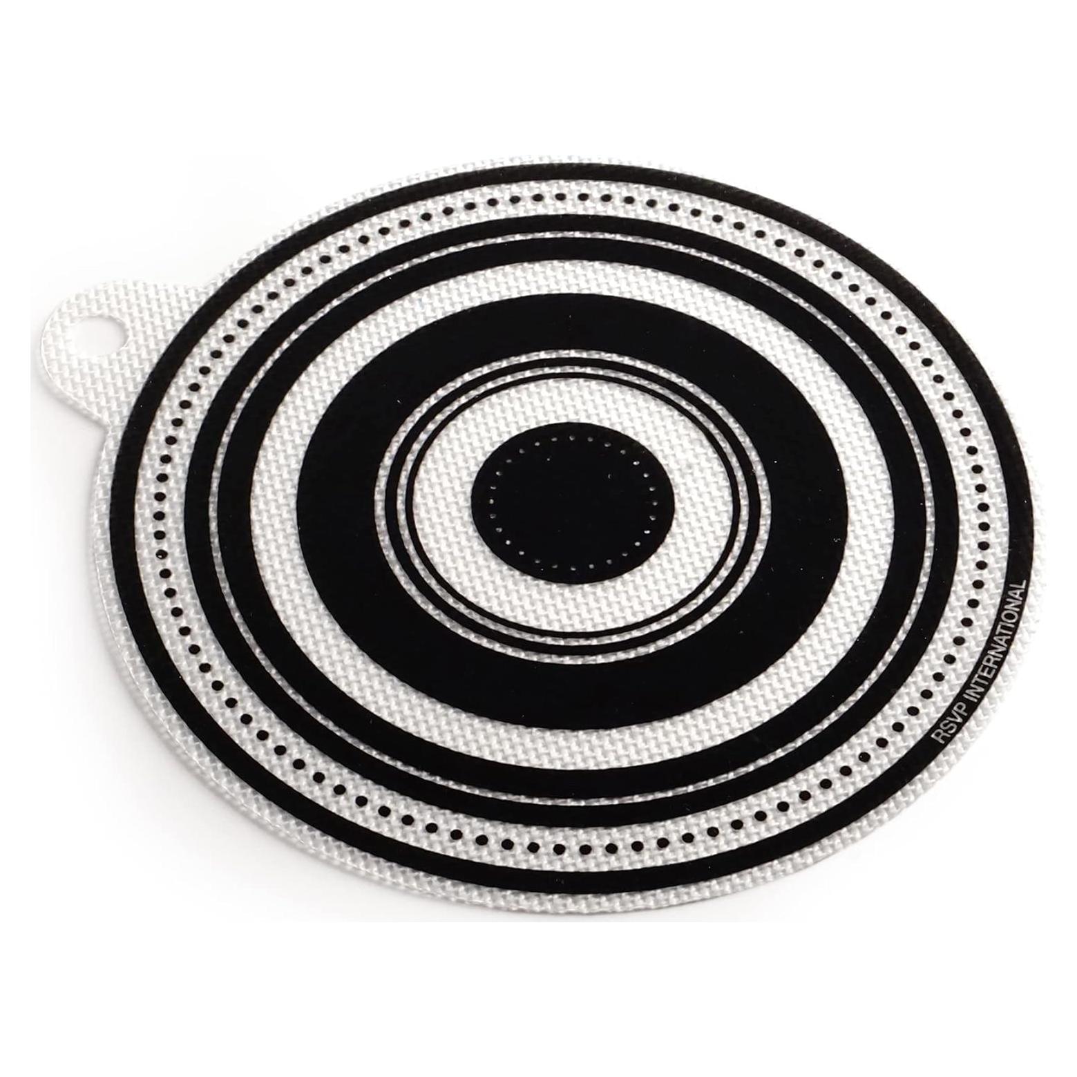 Abrebotellas de Silicona RSVP Internacional 16.5 cm Negro