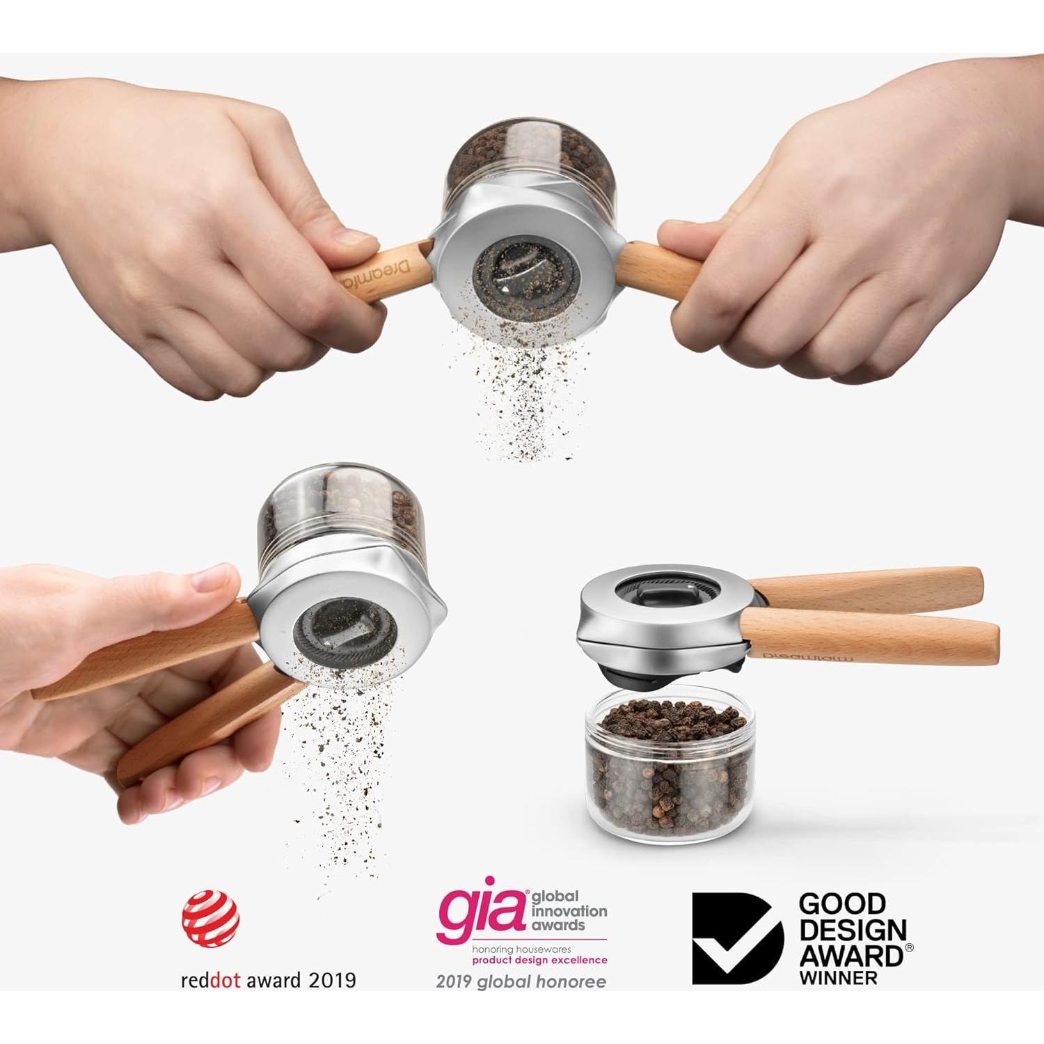 Molinillo de Pimienta Dreamfarm Ortwo Ergonómico 15ml Manual