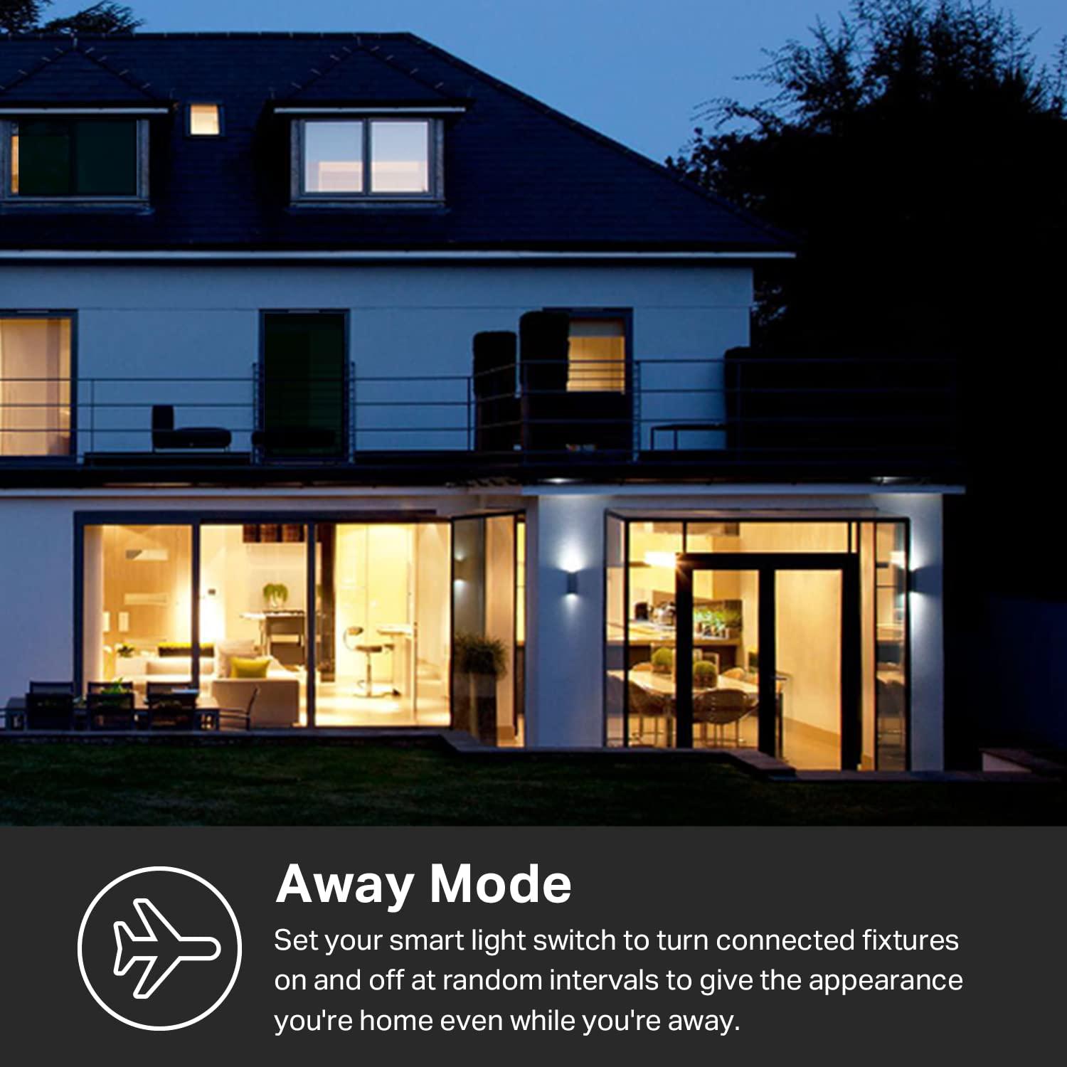 Interruptor Luz Inteligente Kasa KS200P3 Wi-Fi 3 Piezas