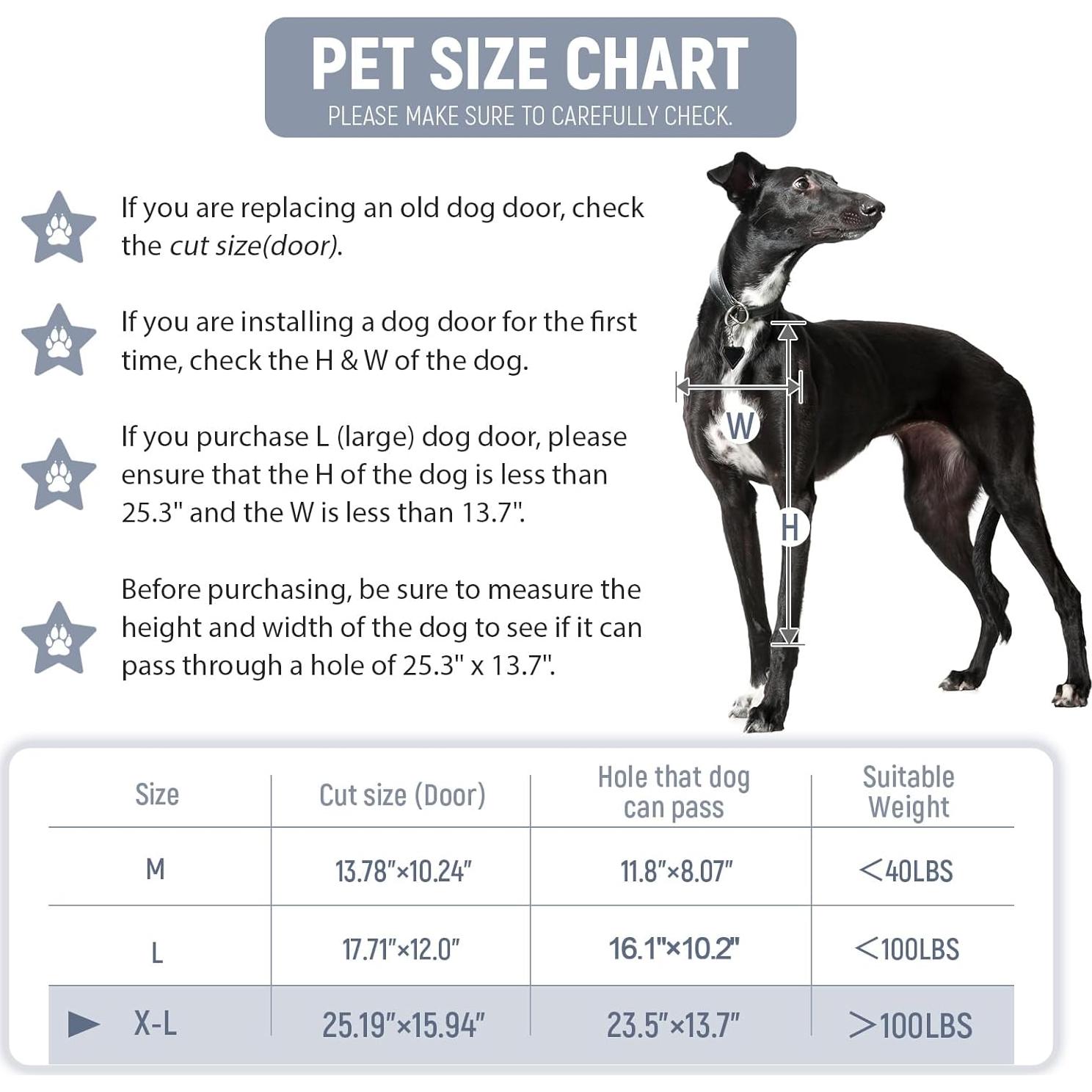 Puerta para Perros Petoasis Aluminio XL Aislada Blanca