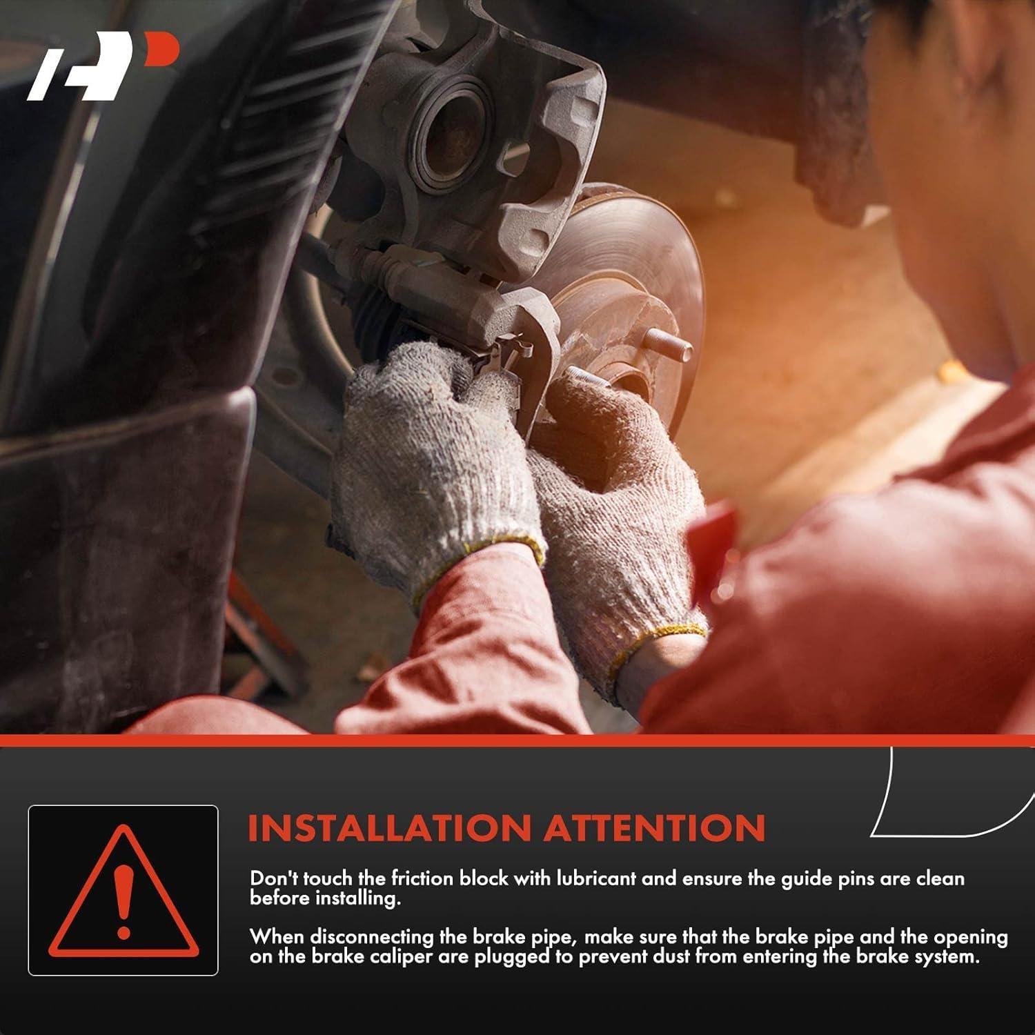 A-Premium Disc Brake Caliper Assembly with Bracket Compatible with Select Toyota Models - Toyota Corolla 1985 1986 1987, 1.6L, RWD - Rear Right Passenger Side