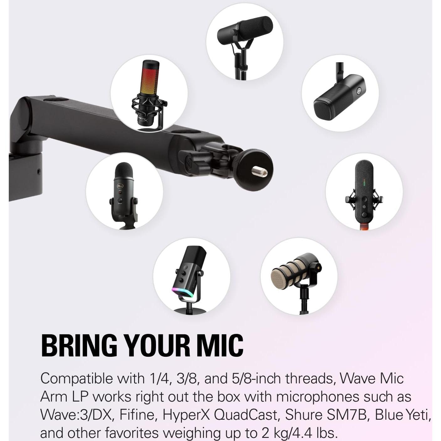 Brazo de Micrófono Elgato Wave Mic Arm LP Ajustable