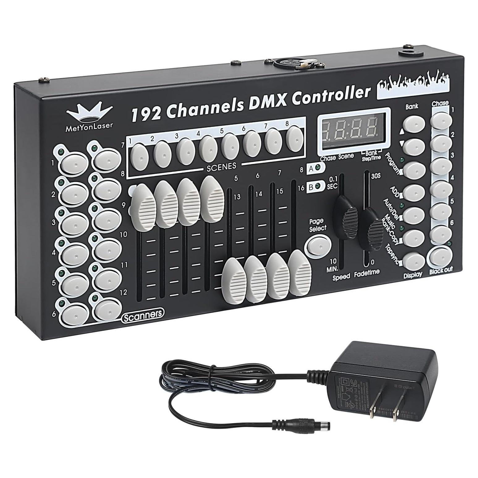 Controlador DMX 192CH DMX-M192 para Iluminación Escénica