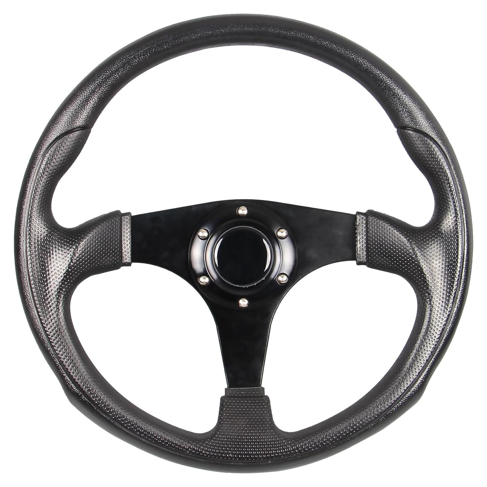 Volante de Carreras Spaorcco 35cm Universal de Cuero PU