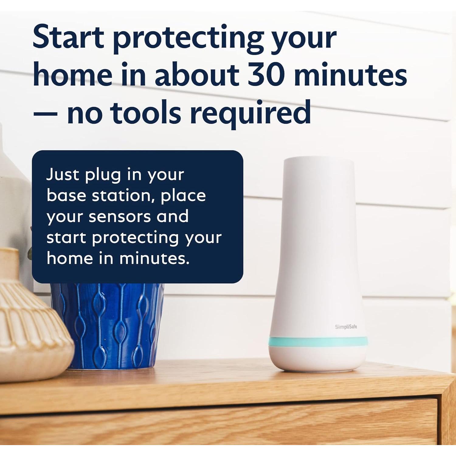 Sistema de Seguridad Inalámbrico SimpliSafe 11 Piezas HD