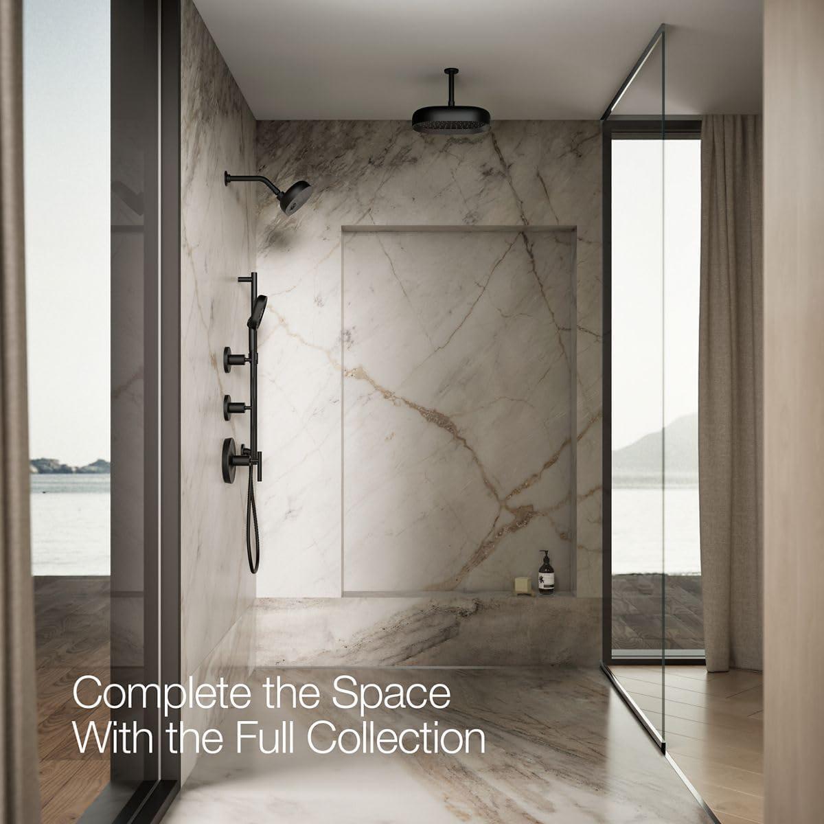 Cabezal de Ducha KOHLER 26290-G-BL 1.75 GPM Negro Mate