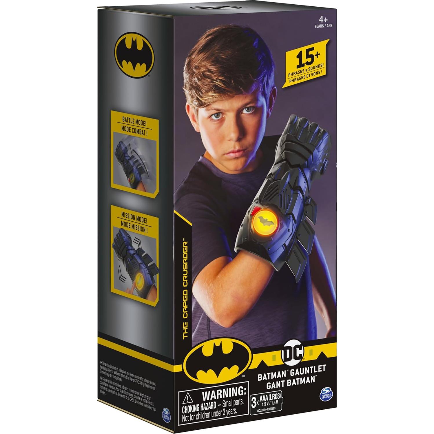 Guante Interactivo BATMAN Spin Master con Sonidos y Luces