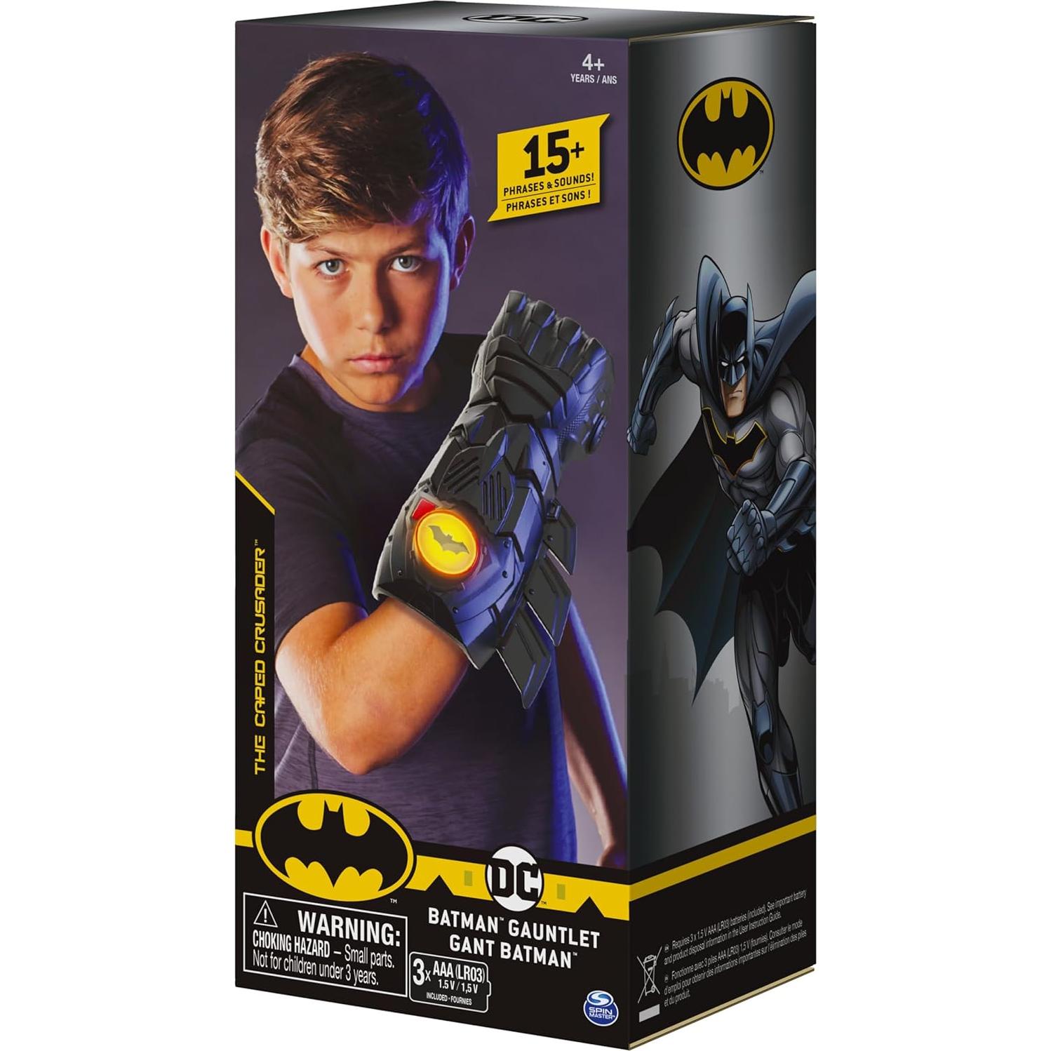 Guante Interactivo BATMAN Spin Master con Sonidos y Luces