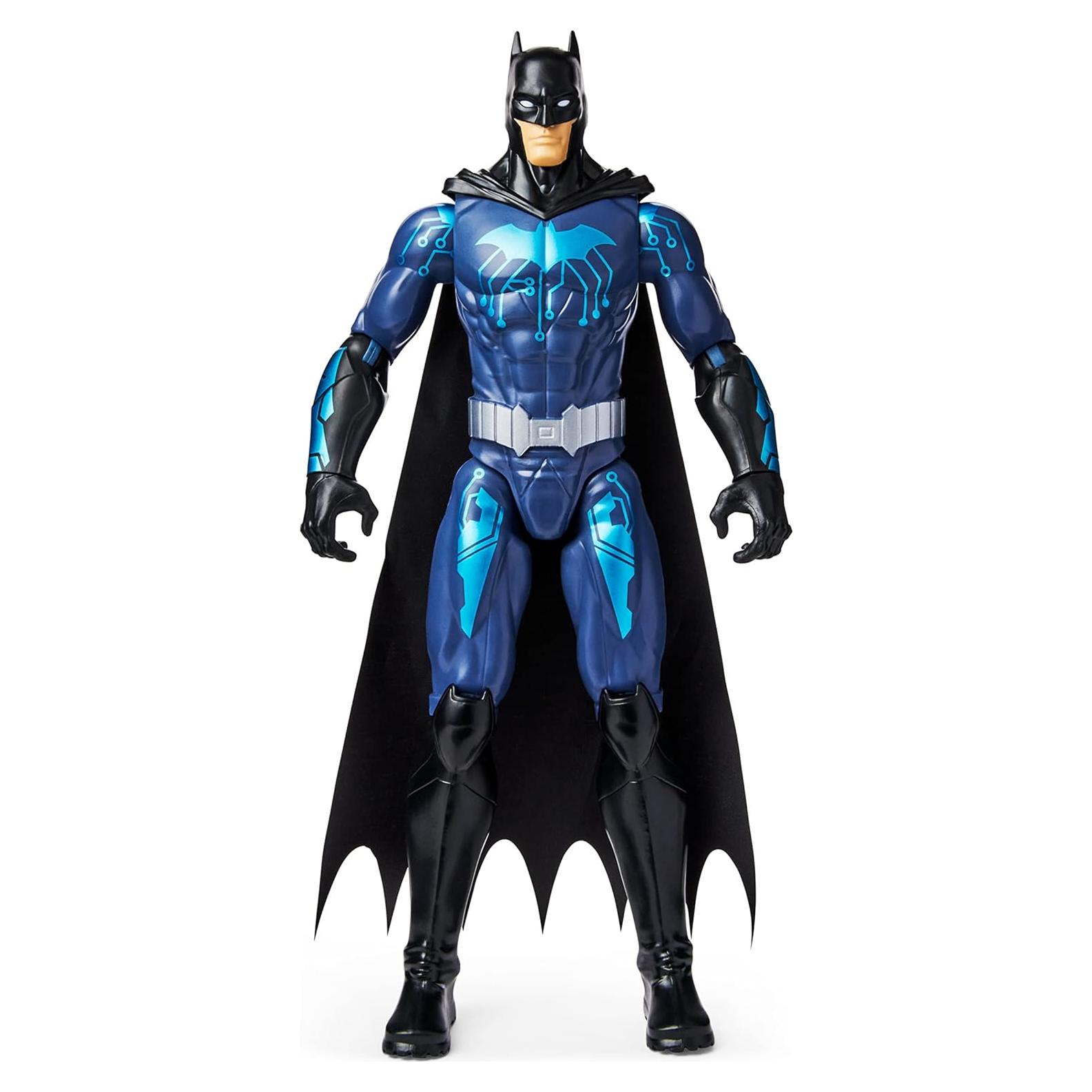 Figura de Acción Batman 30 cm Spin Master Traje Negro/Azul