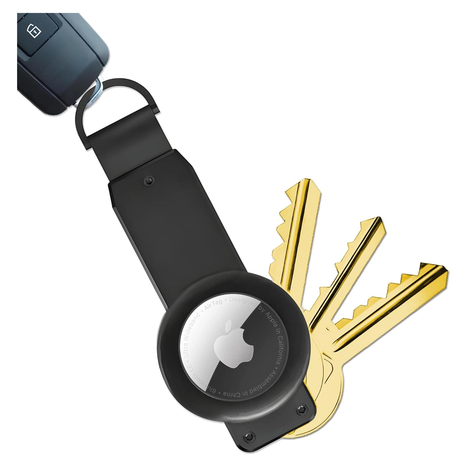 Soporte de Metal SCALLOP para Airtag - Organizador de Llaves