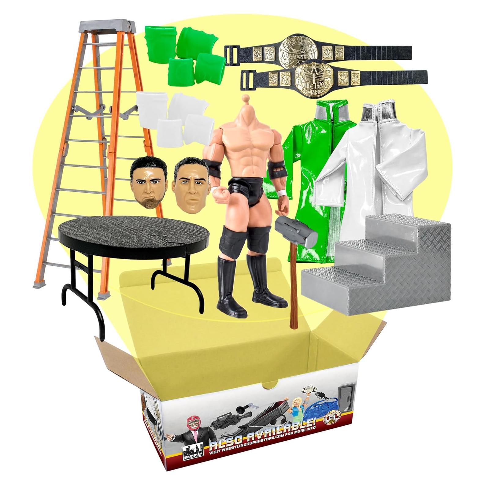 Kit Figura de Acción Lucha Libre Deluxe - Figures Toy Co