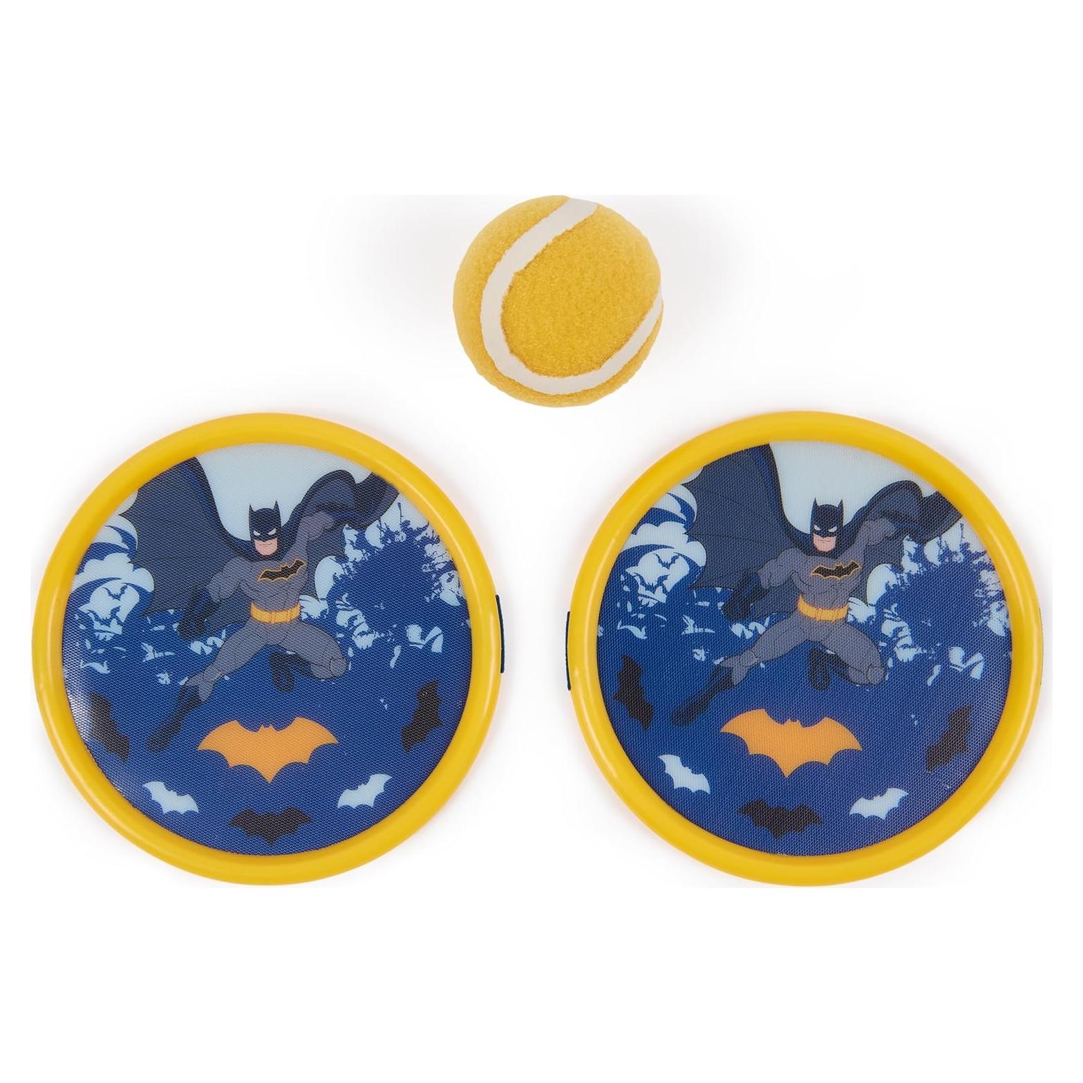 Juego de Atrapar DC Batman Swimways con 2 Paletas y 1 Pelota