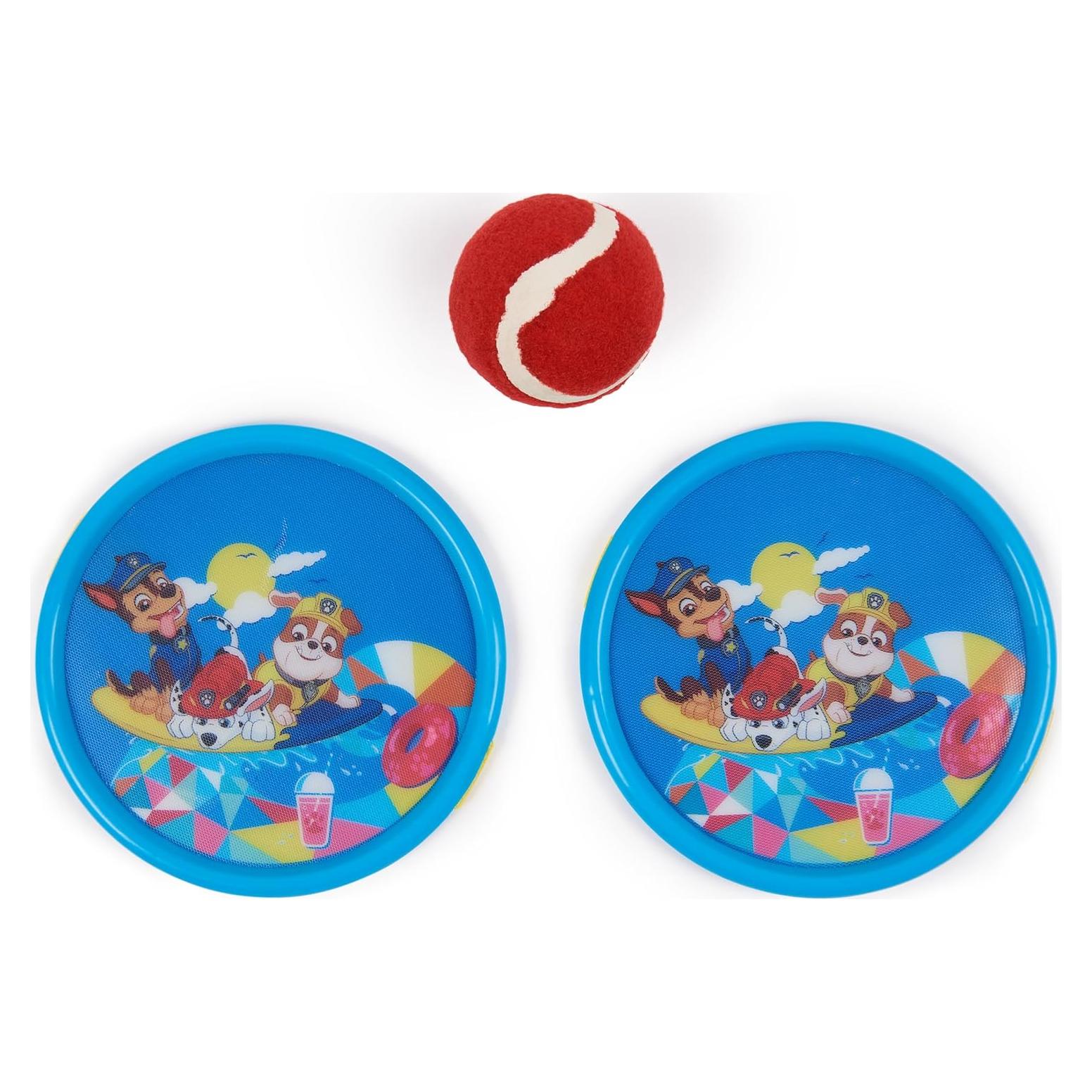 Juego de Atrapar Paw Patrol Swimways 2 Paletas y 1 Pelota