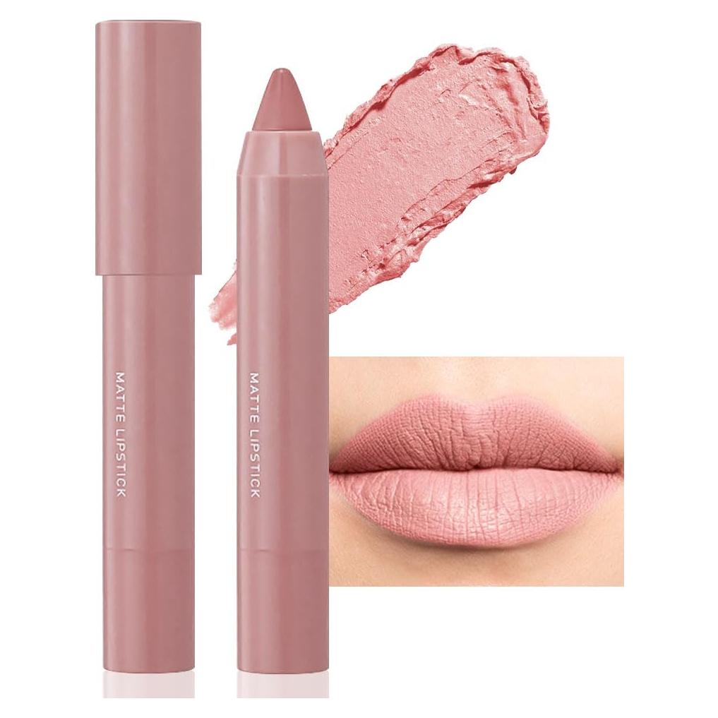 Lápiz Labial Mate BINGBRUSH 01# - Larga Duración y Hidratante