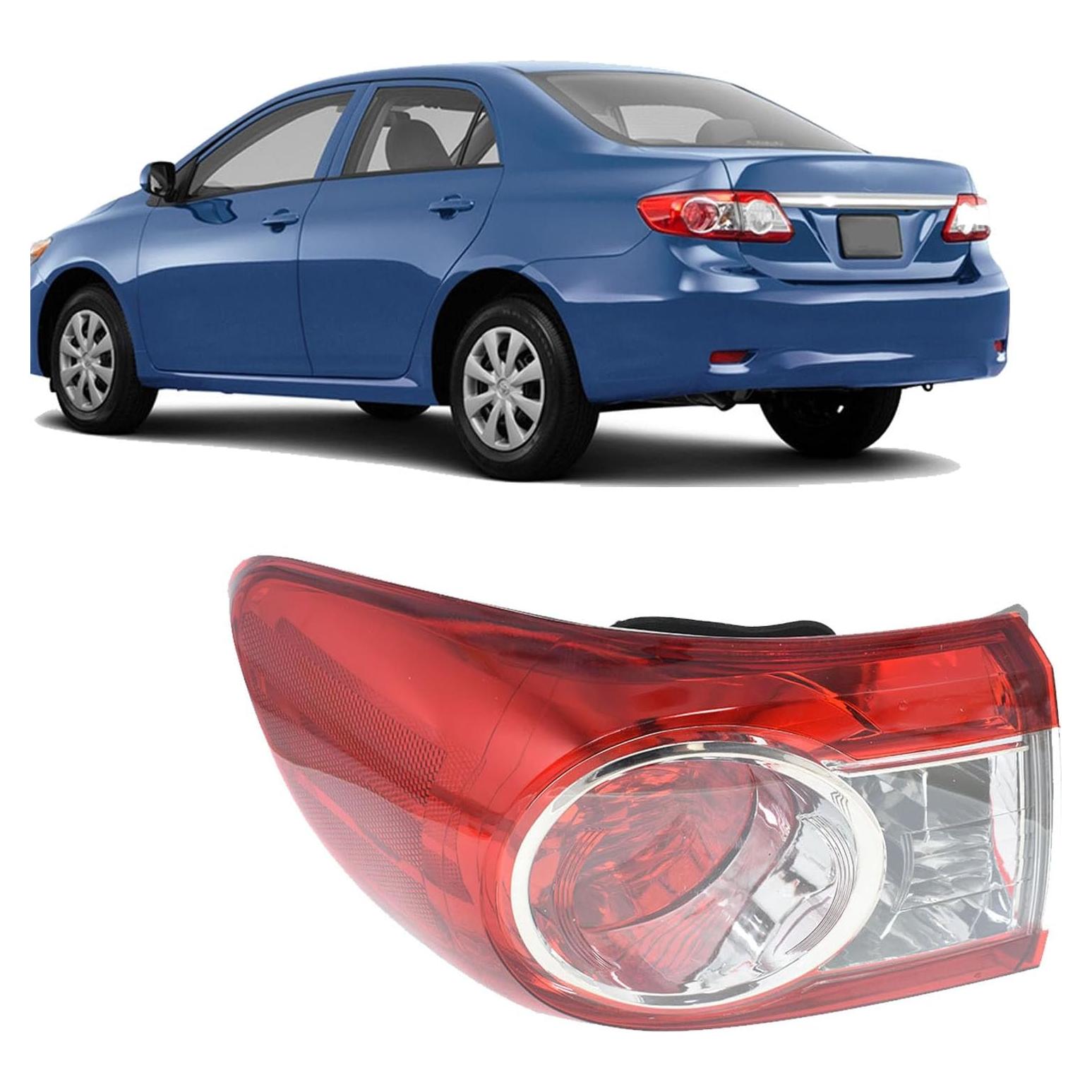 Luz Trasera de Freno Izquierda Silscvtt para Toyota Corolla 2011-2013