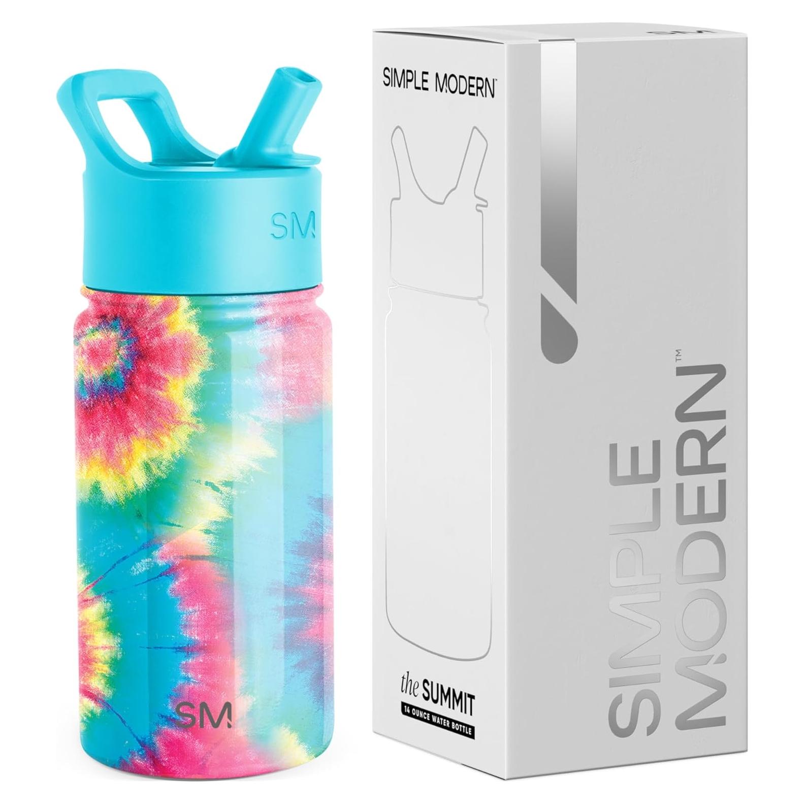 Botella de Agua Aislada Simple Modern 396ml para Niños