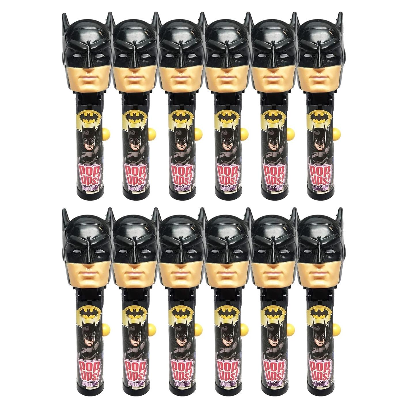 Soporte Lollipop Batman Justice League Set 12 Unidades