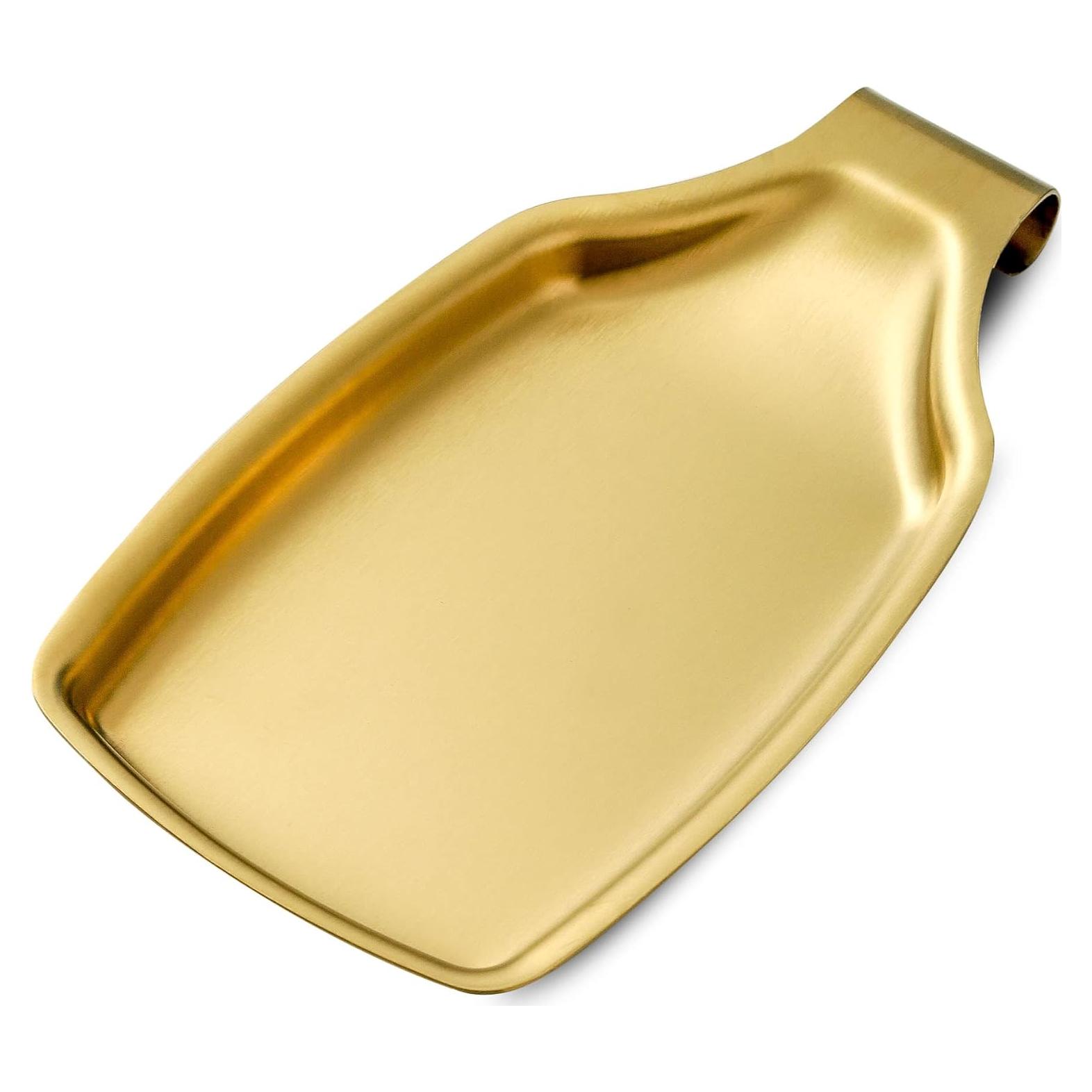 Soporte para cuchara dorado BETTWILL 22.86 cm acero inoxidable