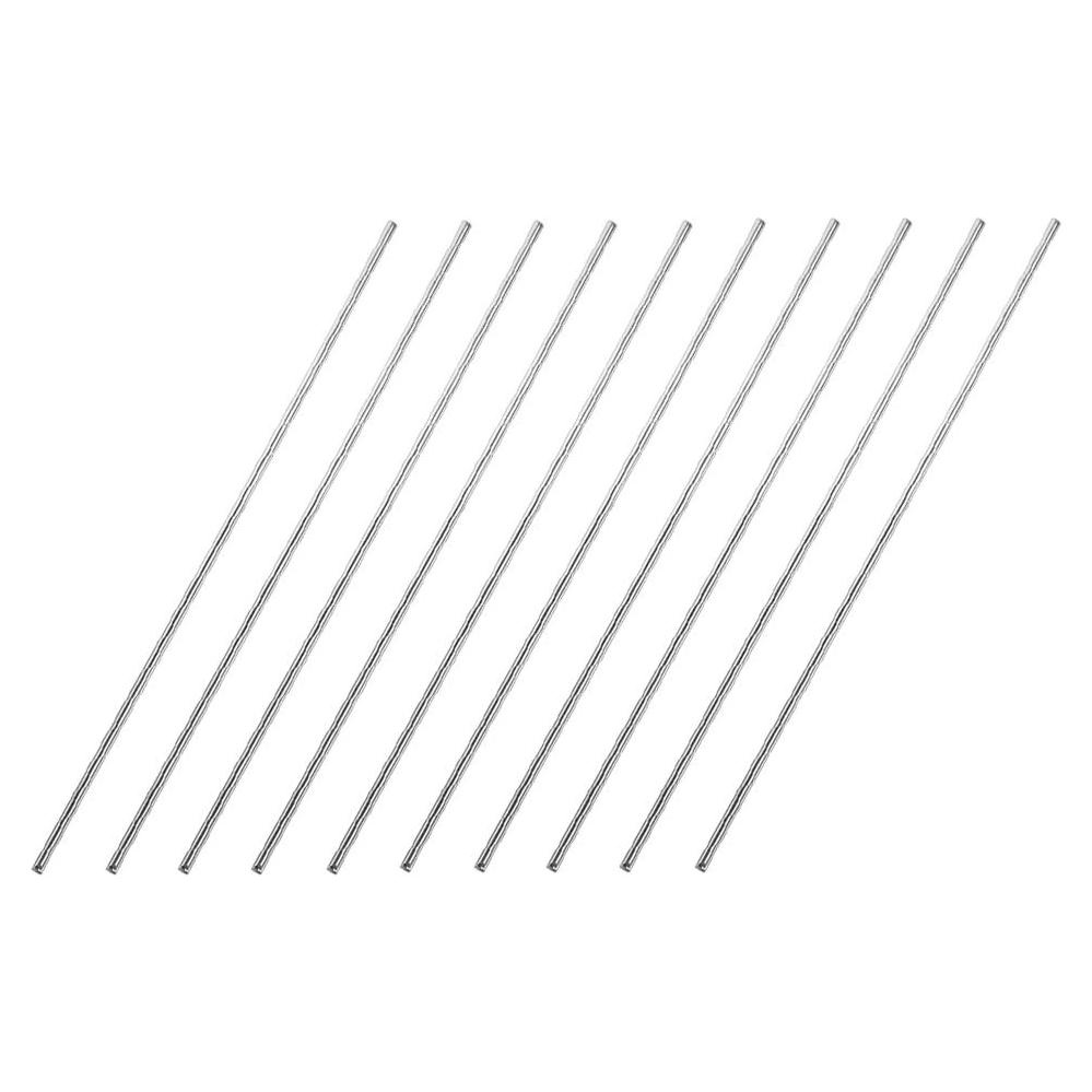 Varilla Redonda Sólida de Acero Inoxidable 304 Uxcell 1.5mm 10pcs