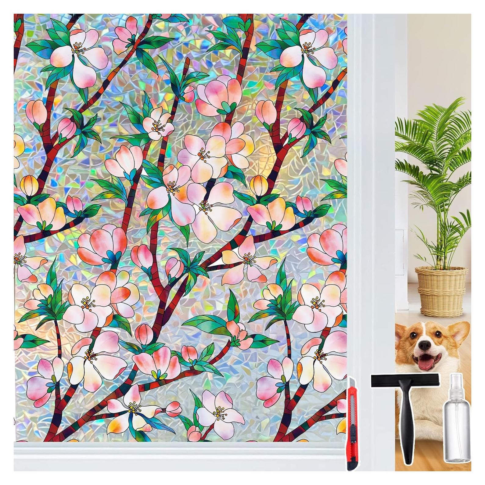 Película de Privacidad para Ventanas Dwersty Arcoíris 44.5x199.8cm