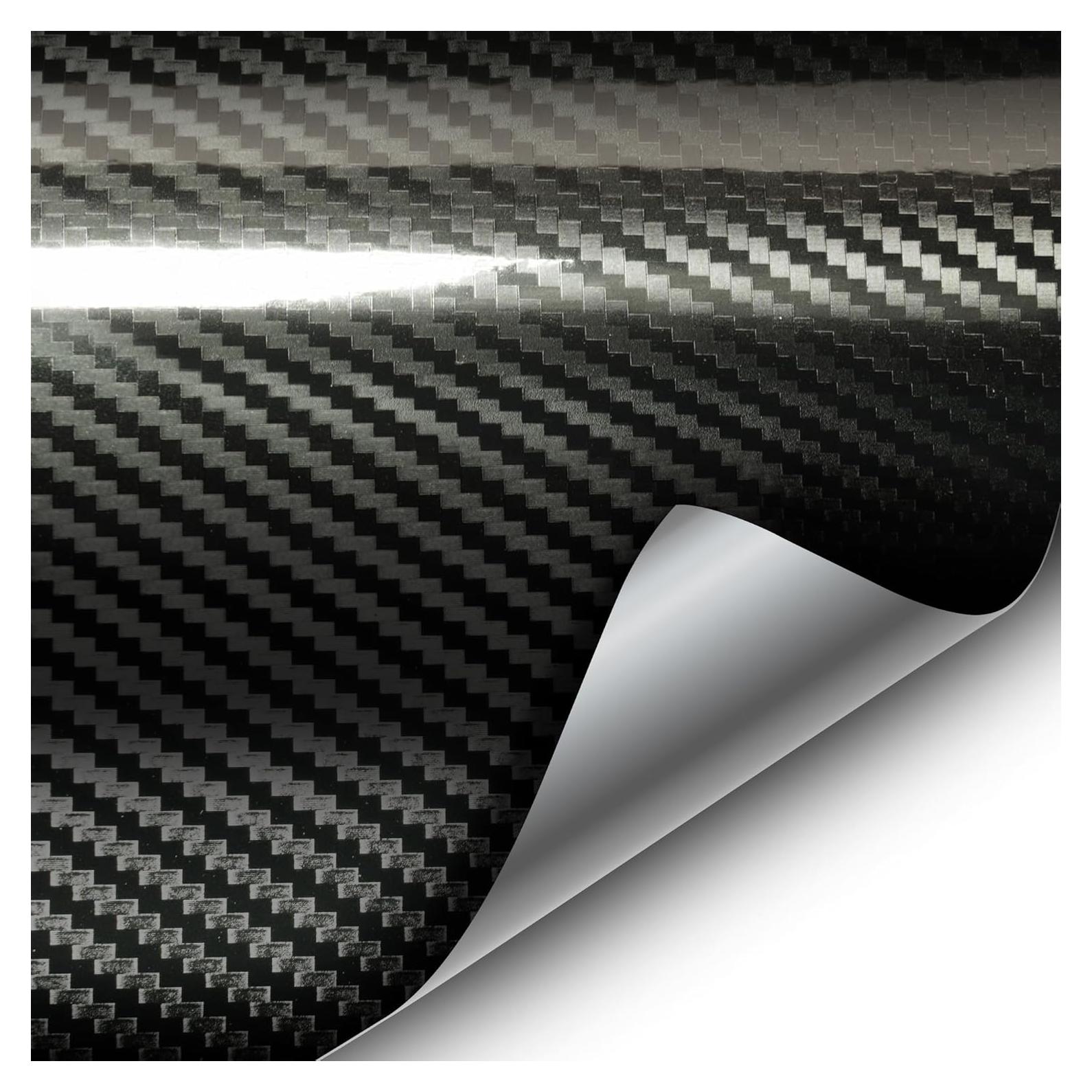 Vinilo Automotriz VViViD Epoxy Alto Brillo Negro 0.15m x 1.52m