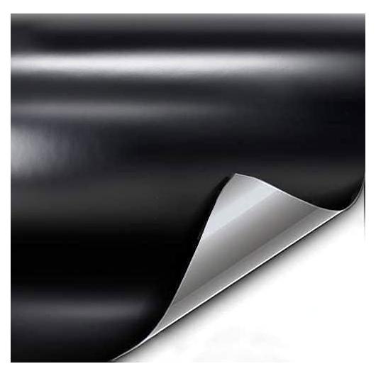 Vinilo Adhesivo VViViD+ Satinado Negro 0.3m x 1.5m