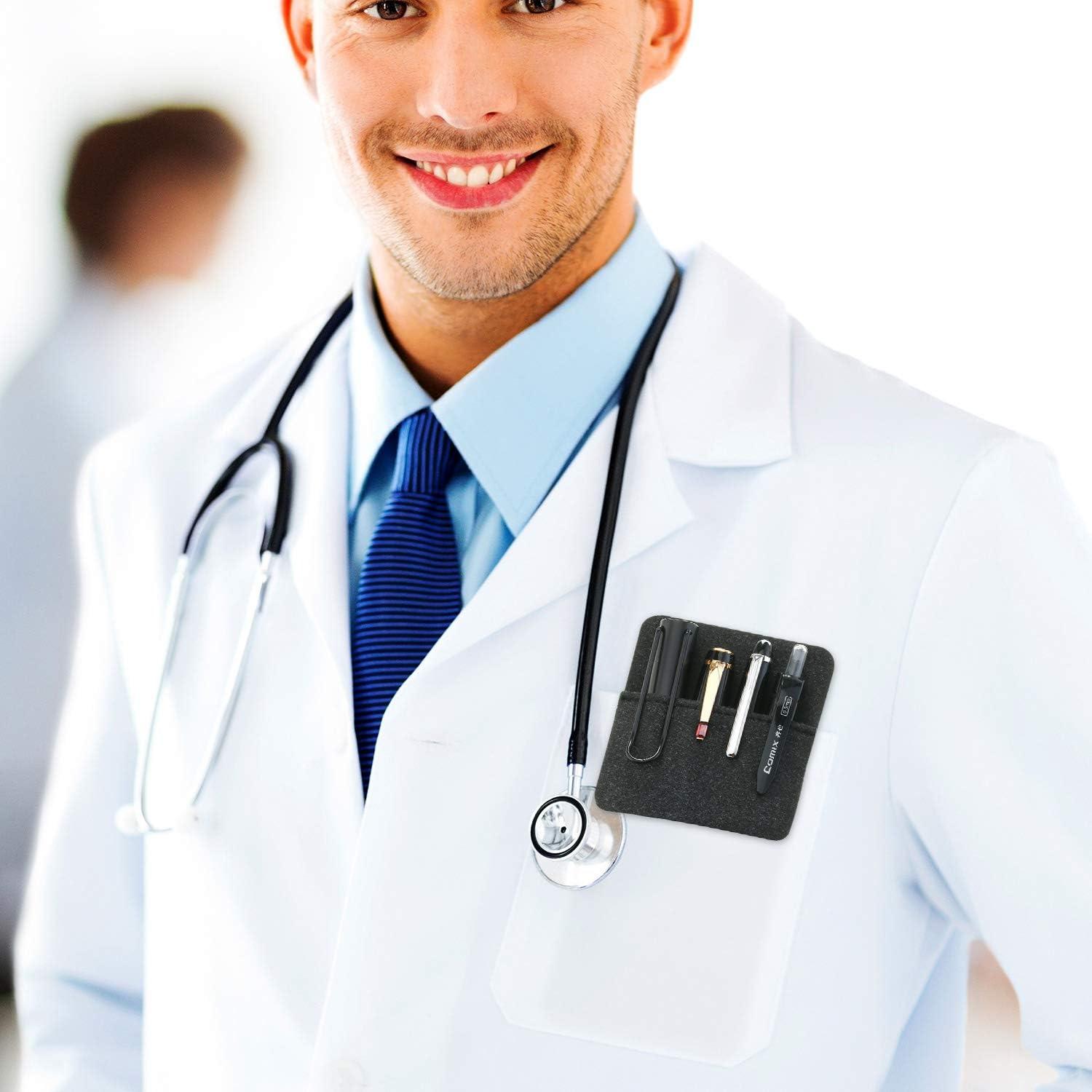 Funda de Bolígrafos Outus 4 Pack de Cuero Negro 15.7x7.6cm