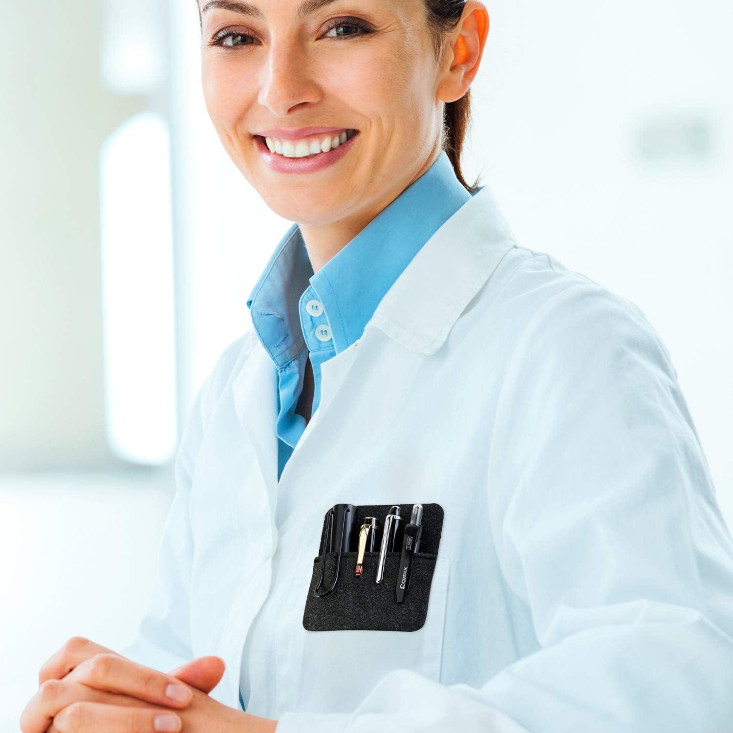 Funda de Bolígrafos Outus 4 Pack de Cuero Negro 15.7x7.6cm