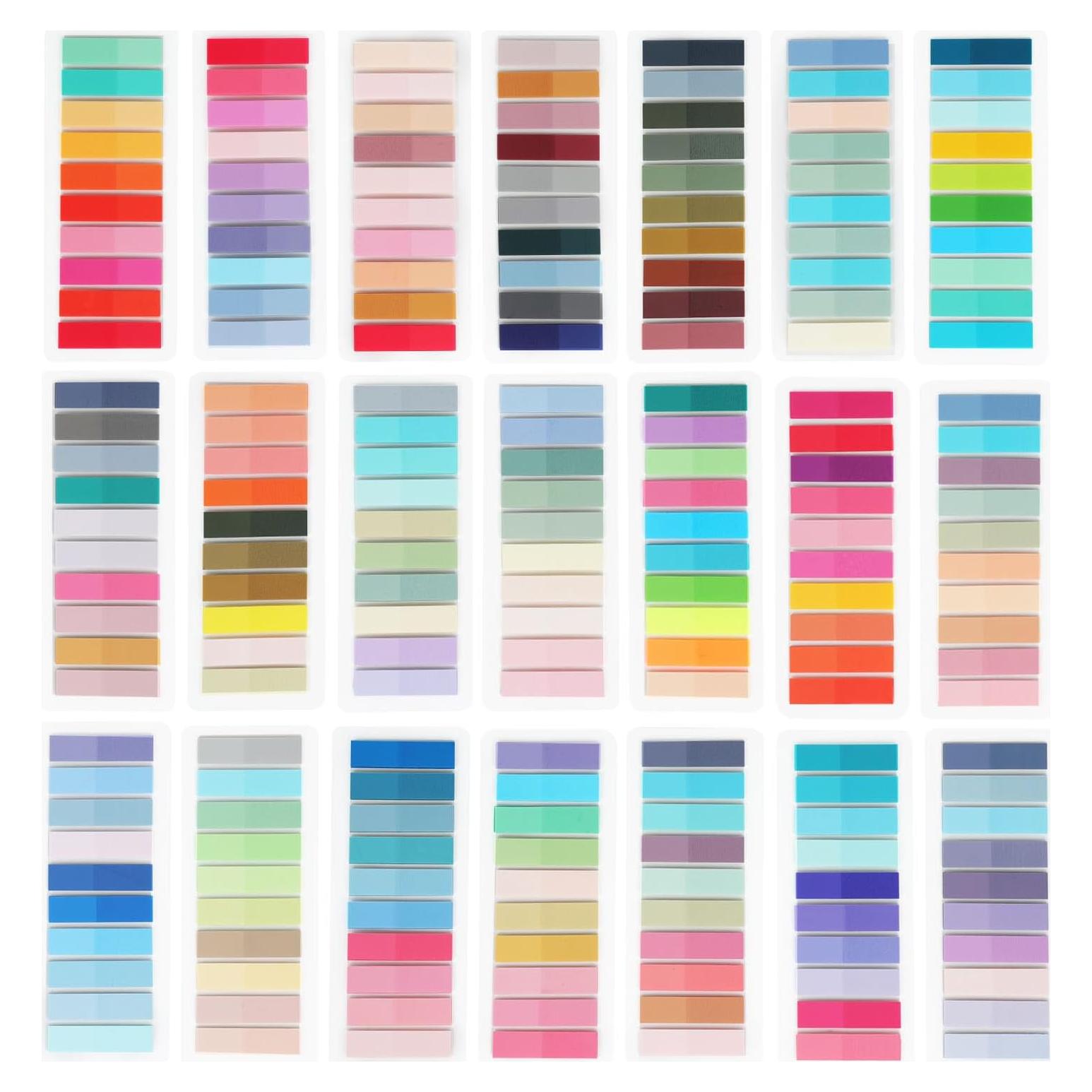 4200 Pestañas Adhesivas Transparentes HCTBN - Notas Reescribibles