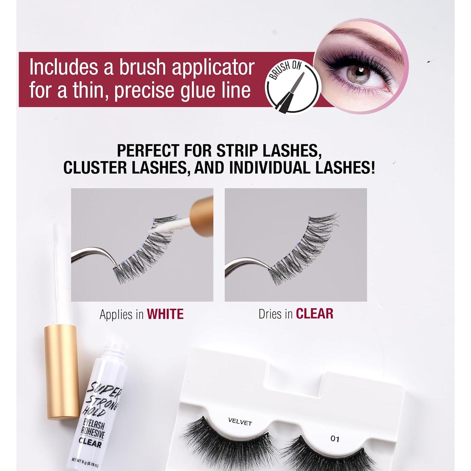 Adhesivo para Pestañas KISS Super Fuerte 5.3 ml Transparente