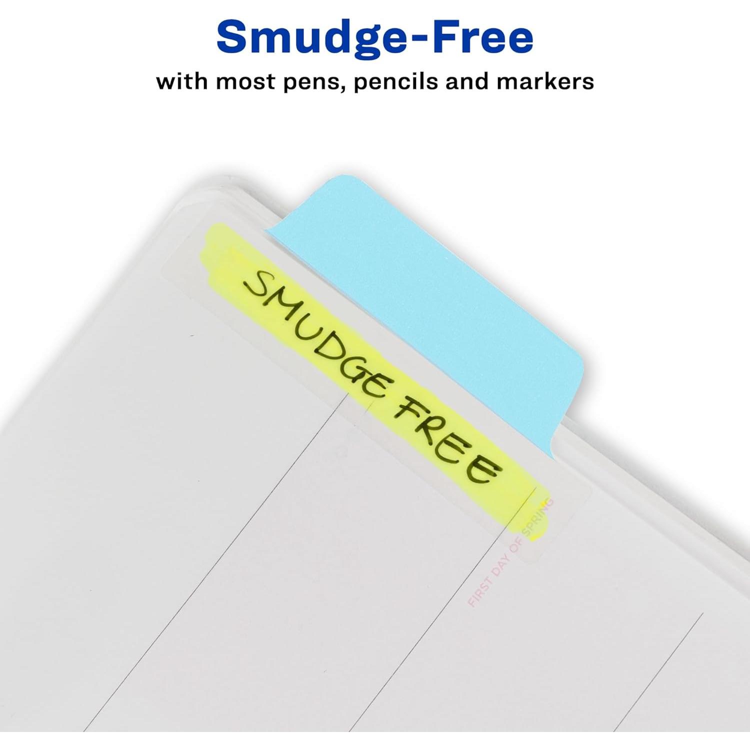 Pestañas Adhesivas Reposicionables AVERY 24 Colores Pastel