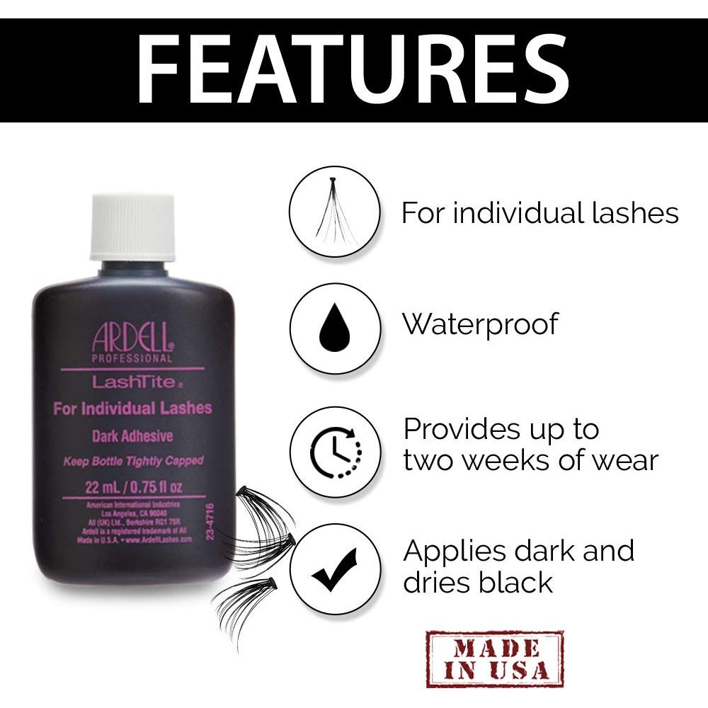 Adhesivo para Pestañas Ardell LashTite Oscuro 21.26 g
