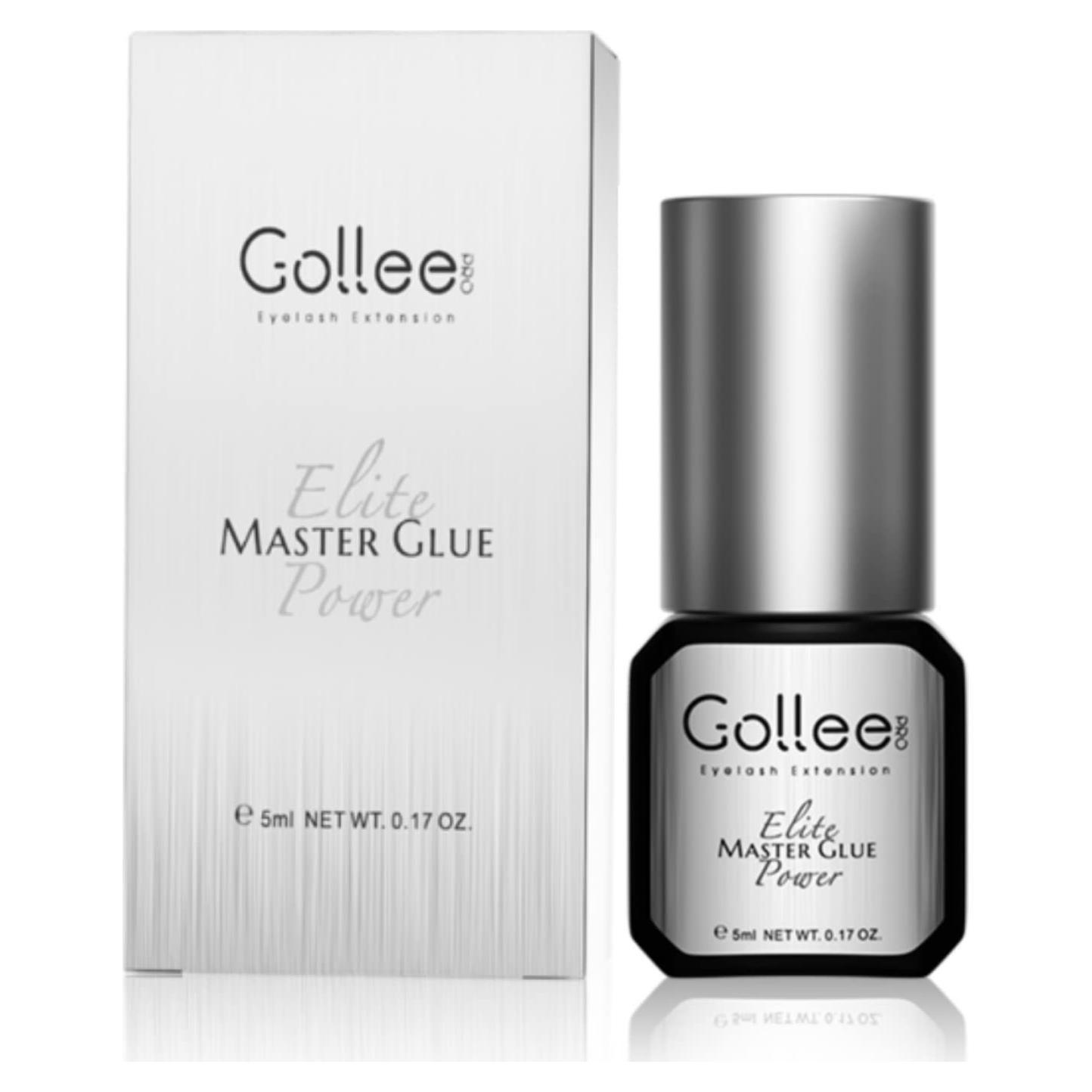 Pegamento para Extensiones de Pestañas GOLLEEPRO 5ml Secado Rápido
