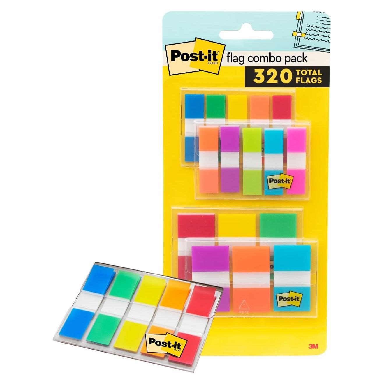 Banderas Post-it Surtidas 120x2.39cm y 200x1.19cm - 3M