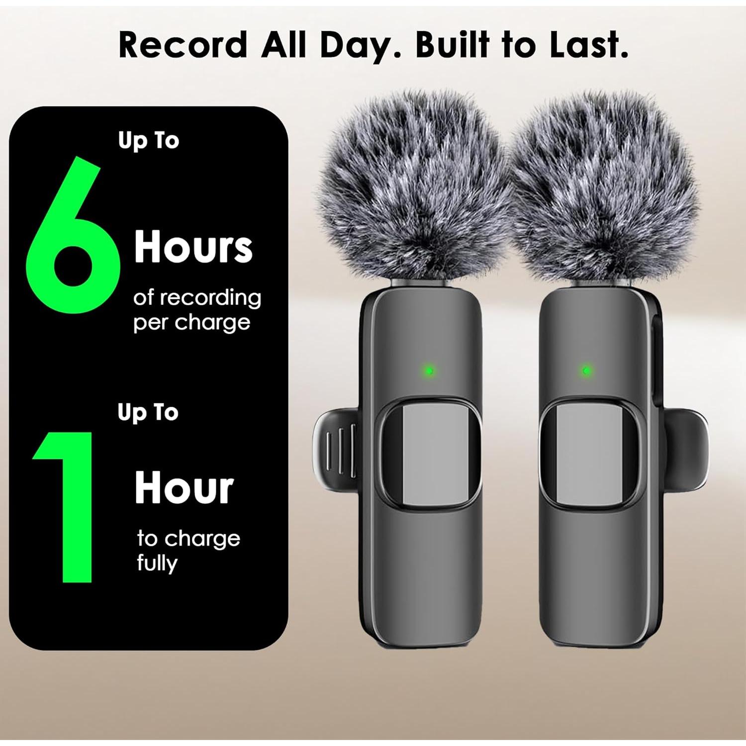 Mini Mic Pro - Micrófono Inalámbrico Lavalier para iPhone