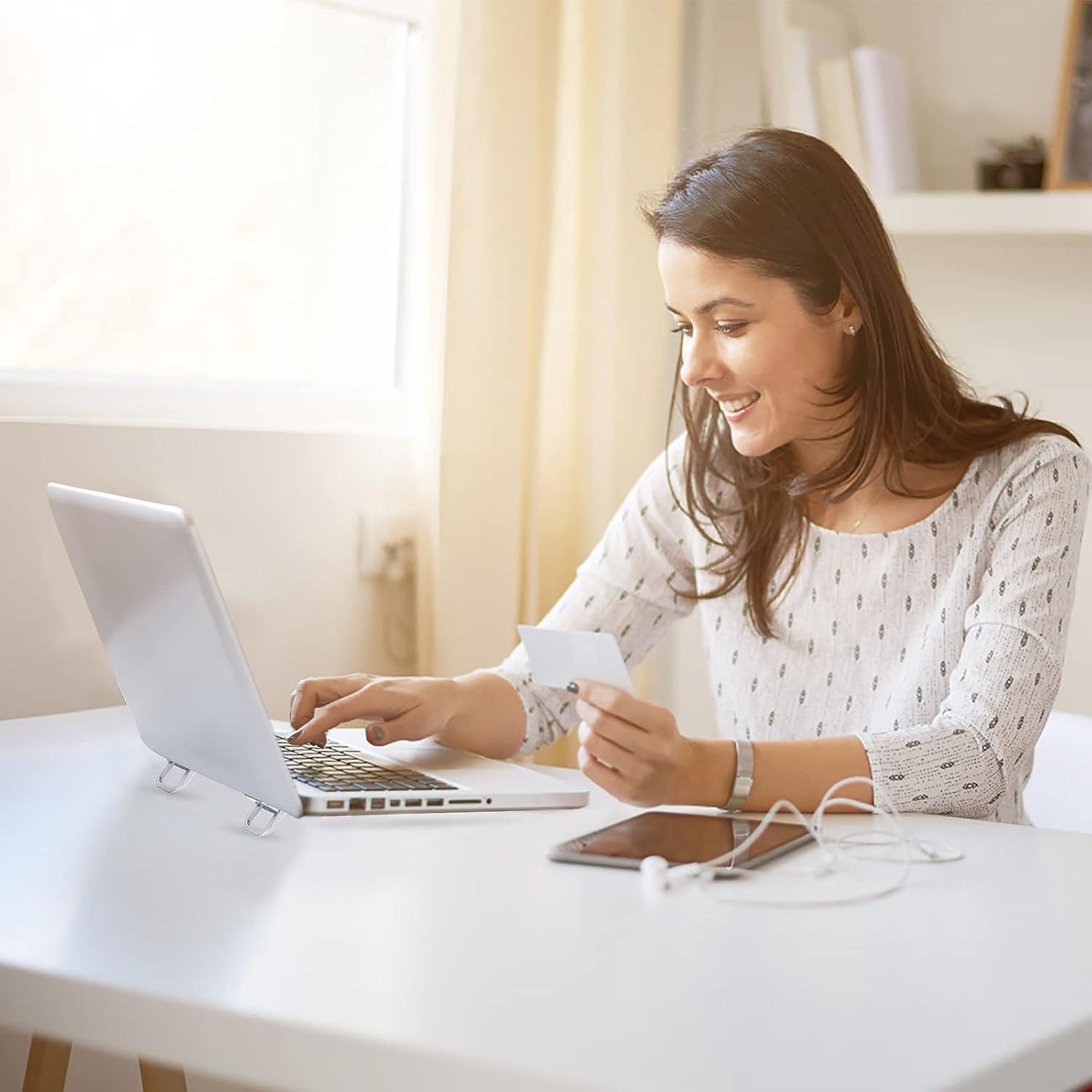 Soporte de Teclado Portátil Abeillo Mini 2PCS Plata