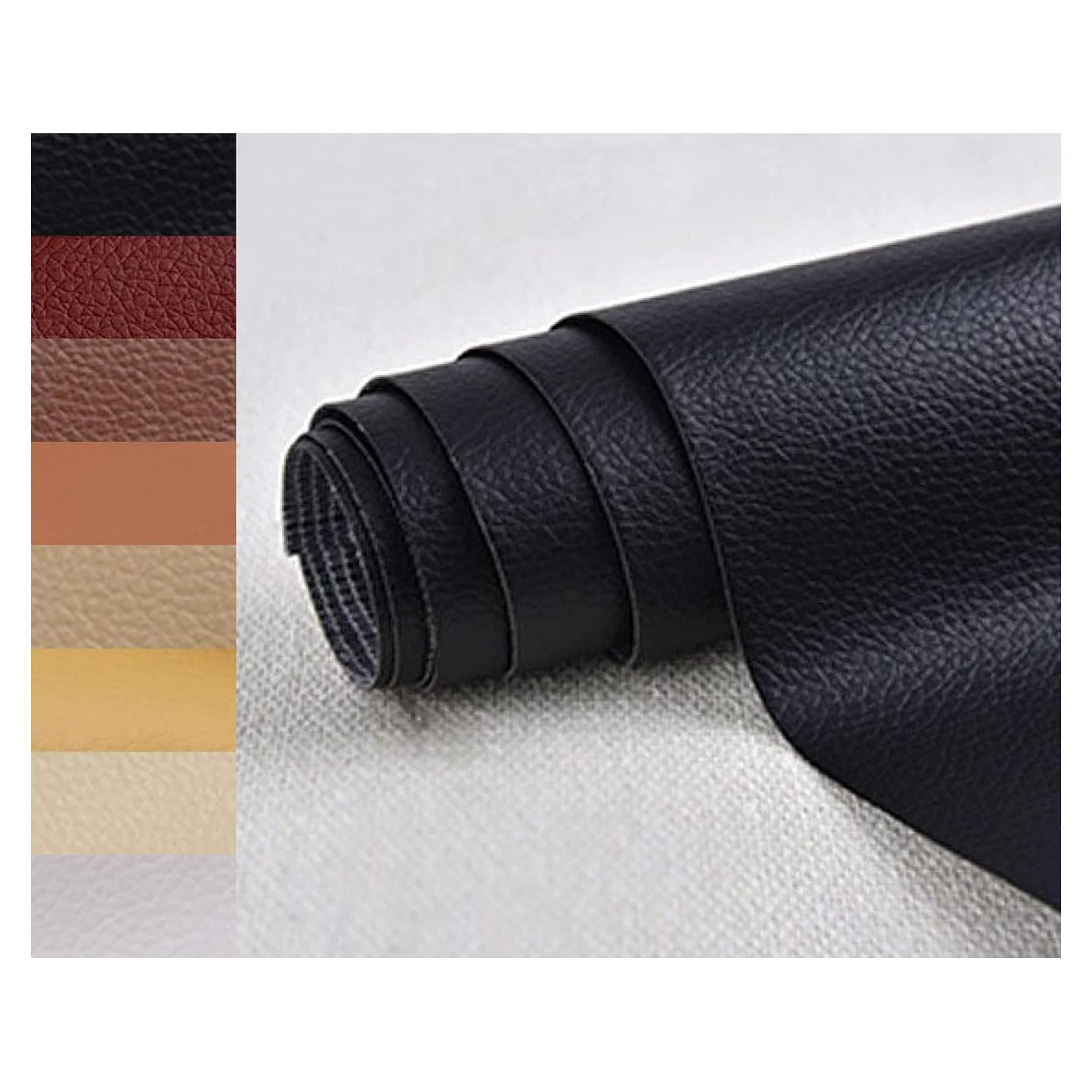 Cinta de Reparación de Cuero Negra PXBBZDQ 40.64x299.72 cm