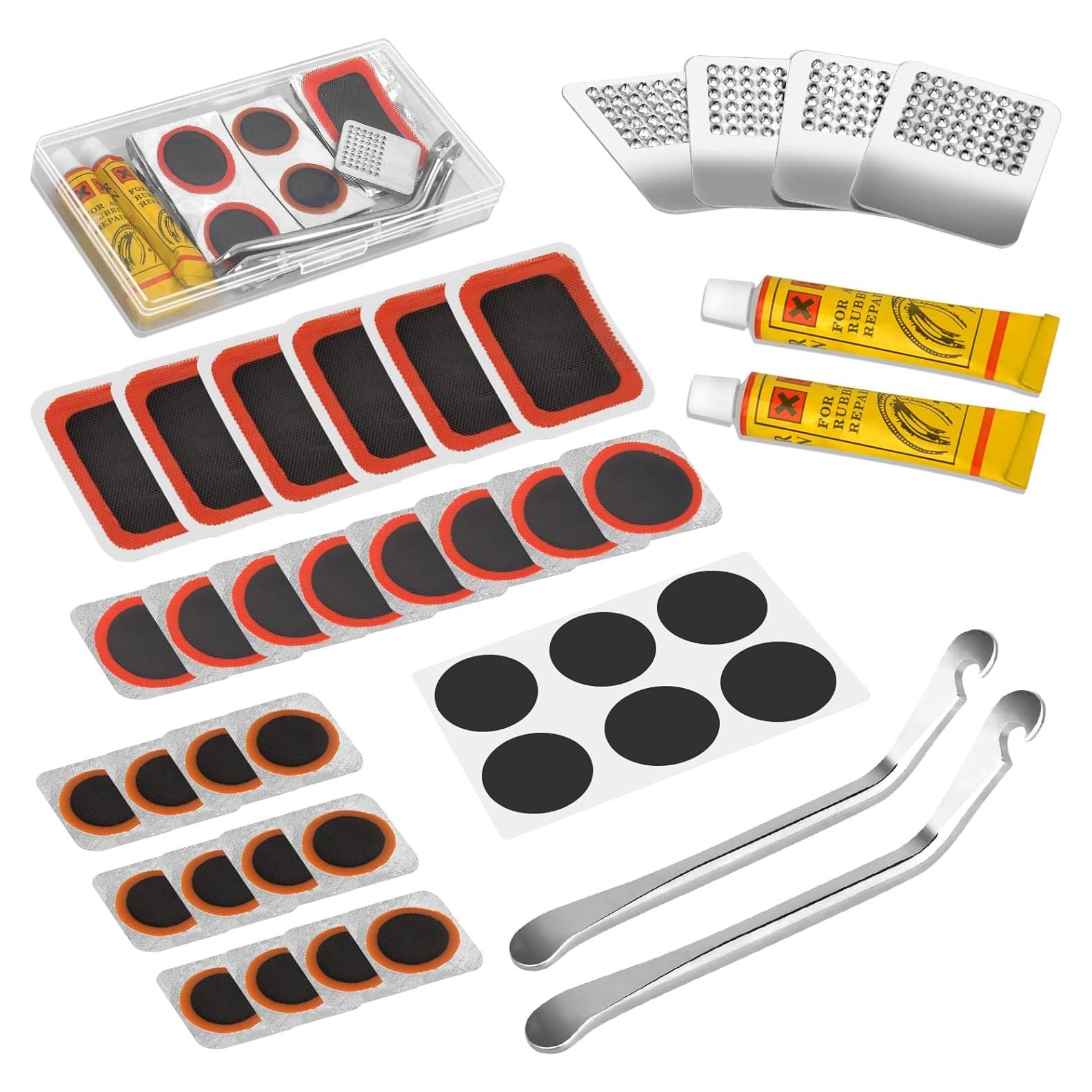 Kit de Reparación de Neumáticos de Bicicleta LECHI LC-004 - 39 Piezas