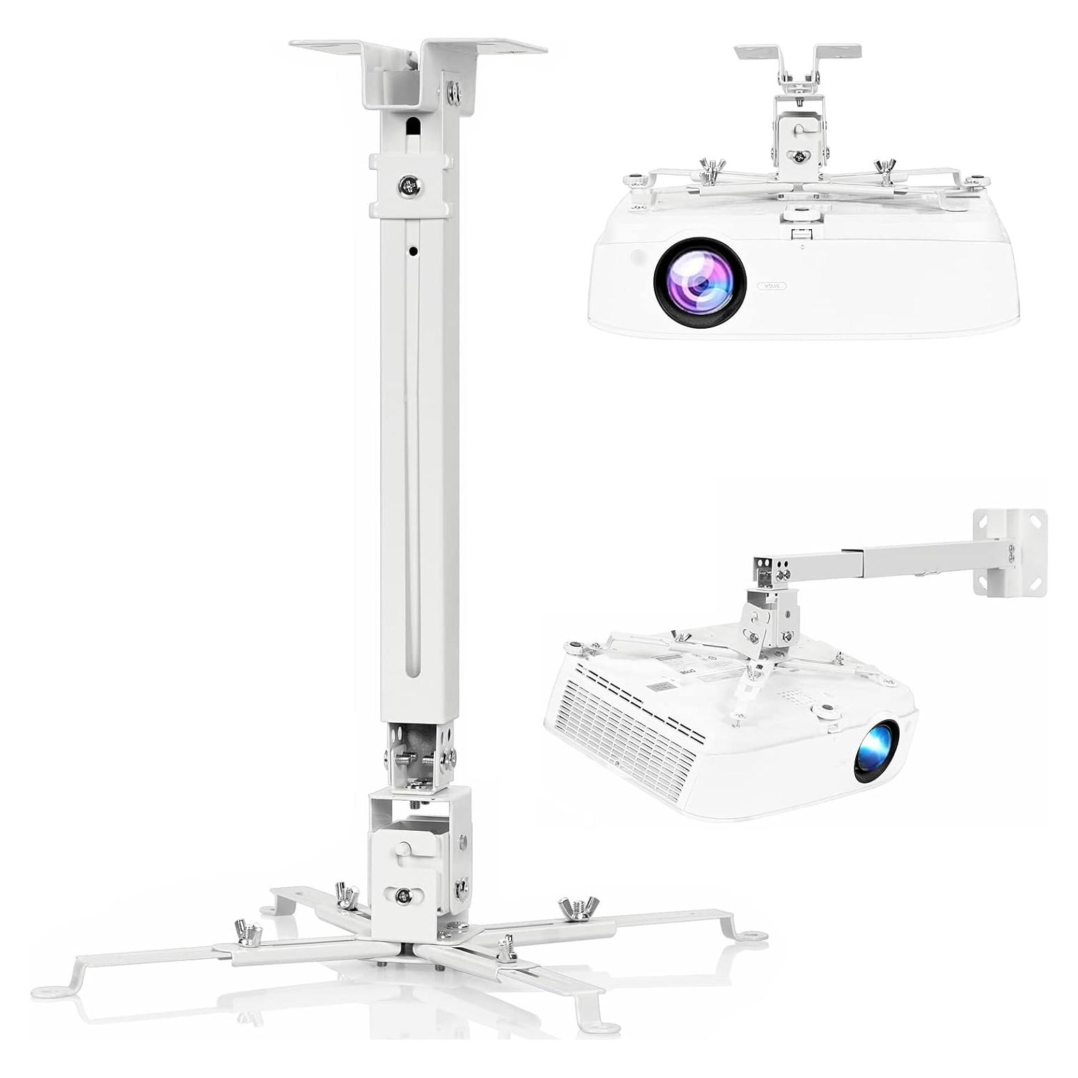 Soporte de Techo Ajustable para Proyector DAWASAPAT PM01 - Blanco